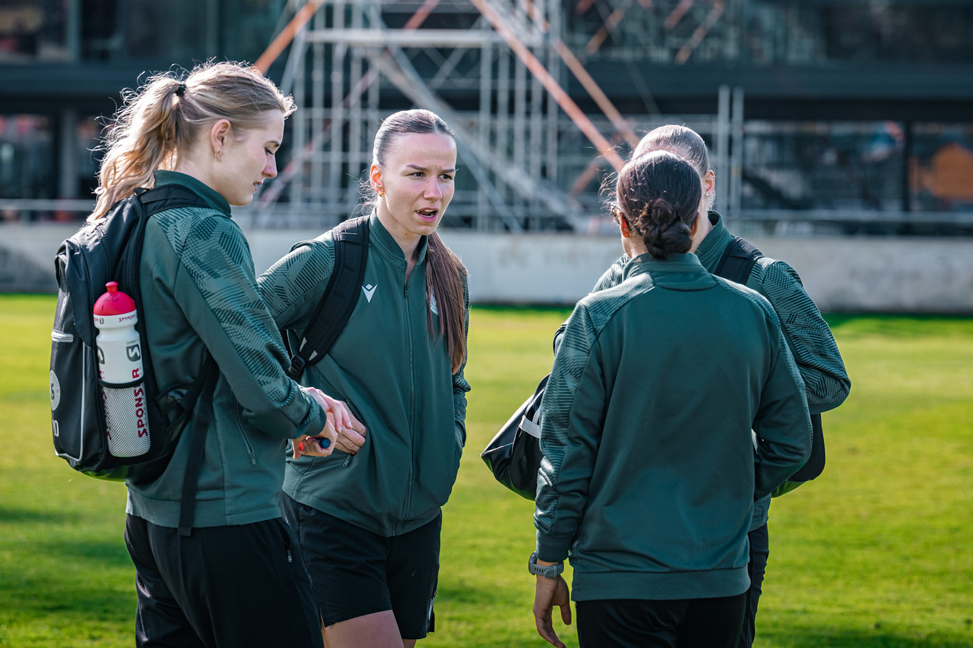 Yverdon Sport FC et Frauenteam Thun Berner-Oberland au Stade Municipal. (Christian António/LibsVisuals.com)
