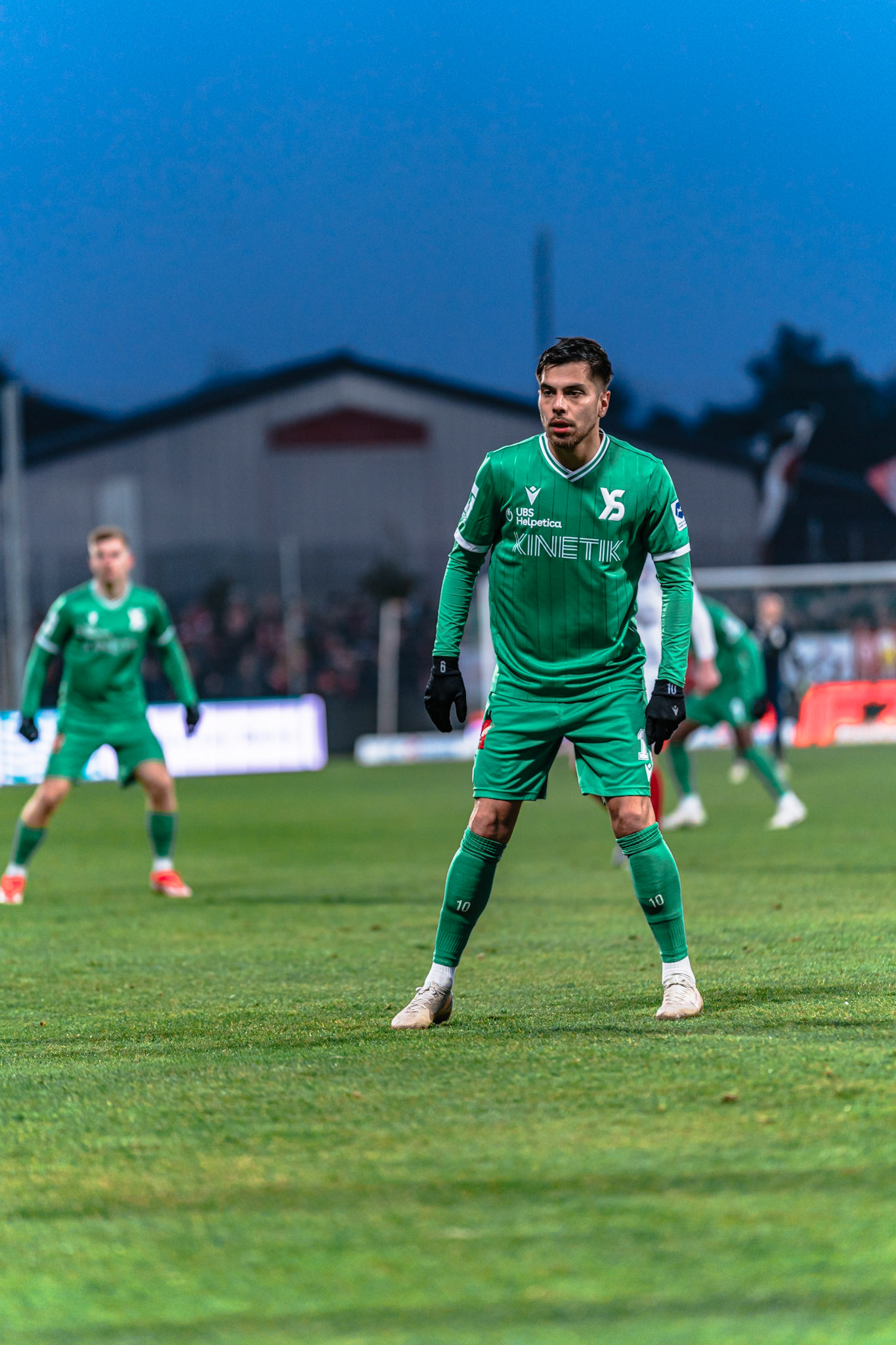 Yverdon Sport FC et FC Winterthur au Stade Municipal. (Christian António/LibsVisuals.com)