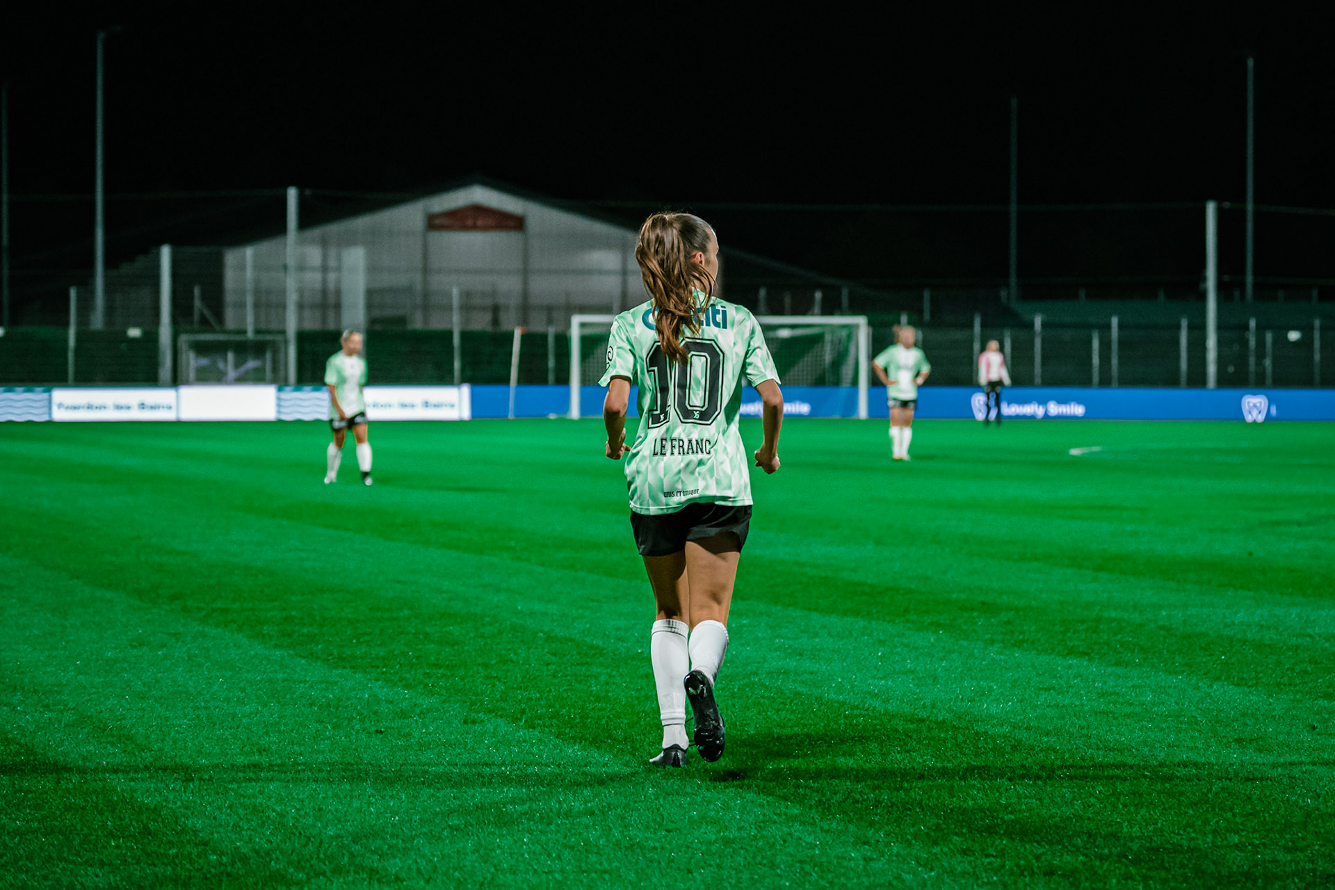 Match de championnat LNB (féminine) opposant Yverdon Sport FC et FC Wil 1900 au Stade Municipal, Yverdon. (Christian António/LibsVisuals.com)