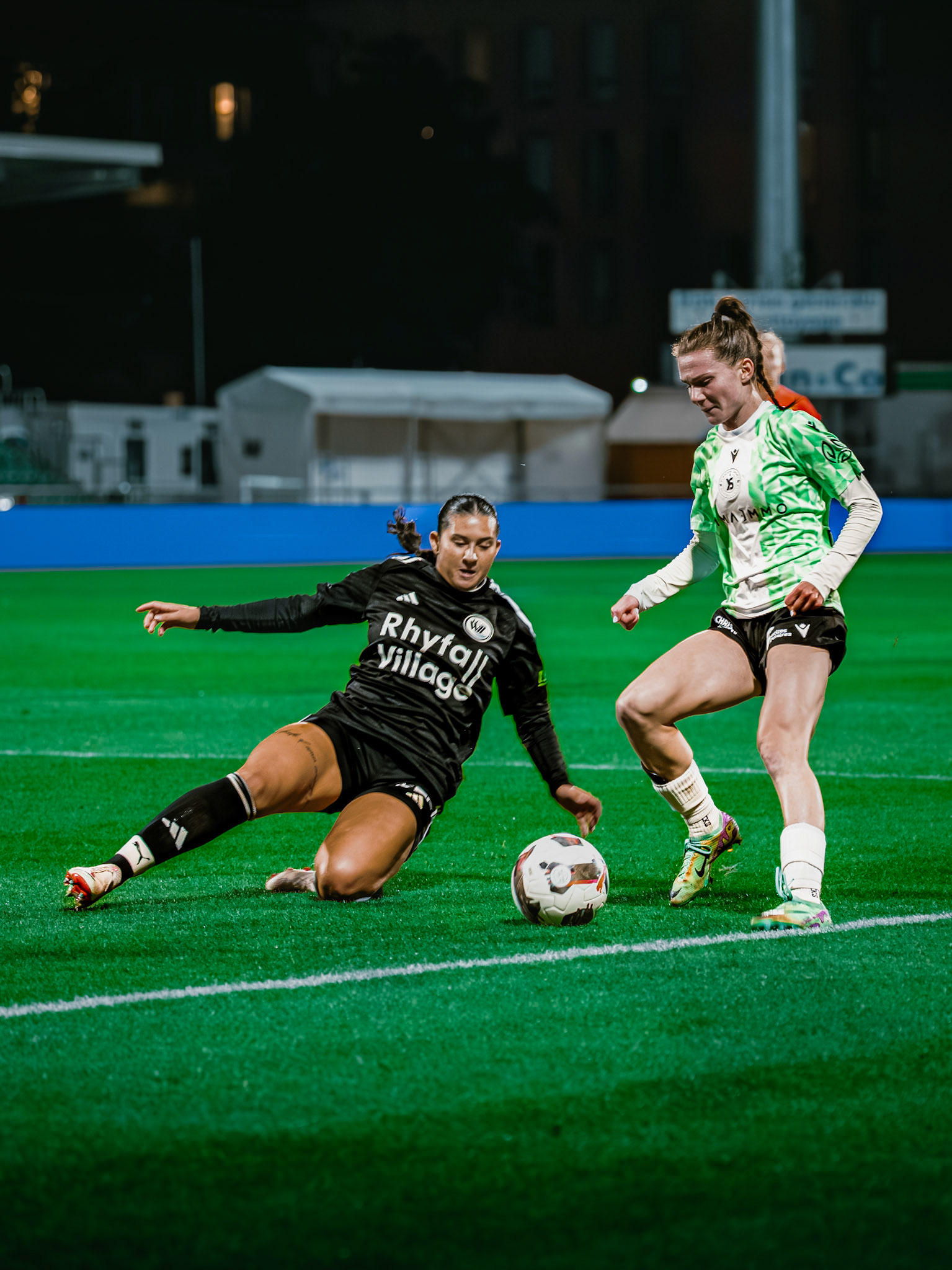 Match de championnat LNB (féminine) opposant Yverdon Sport FC et FC Wil 1900 au Stade Municipal, Yverdon. (Christian António/LibsVisuals.com)