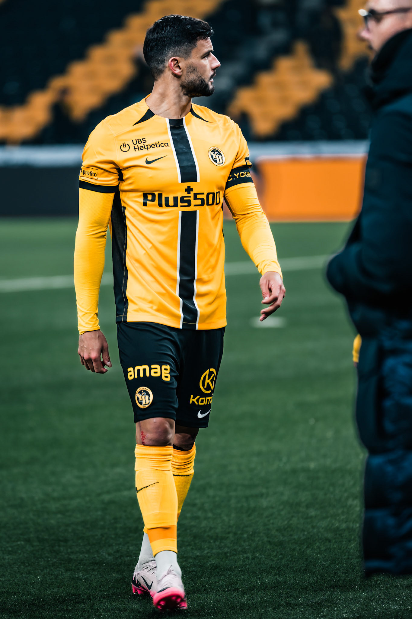 Loris Benito, Défenseur et Captiaine du BSC Young Boys lors du match entre BSC Young Boys et FC Winterthur au Stadion Wankdorf. (Christian António/LibsVisuals.com)