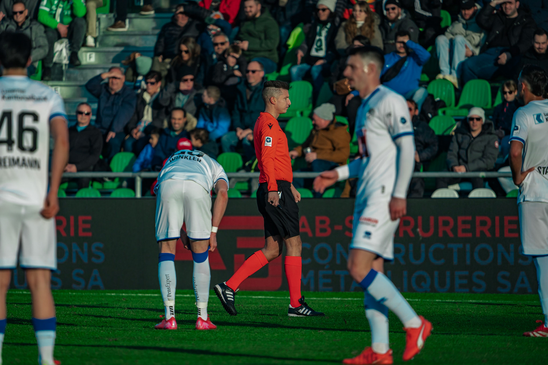 Yverdon Sport FC et FC Luzern au Stade Municipal. (Christian António/LibsVisuals.com)