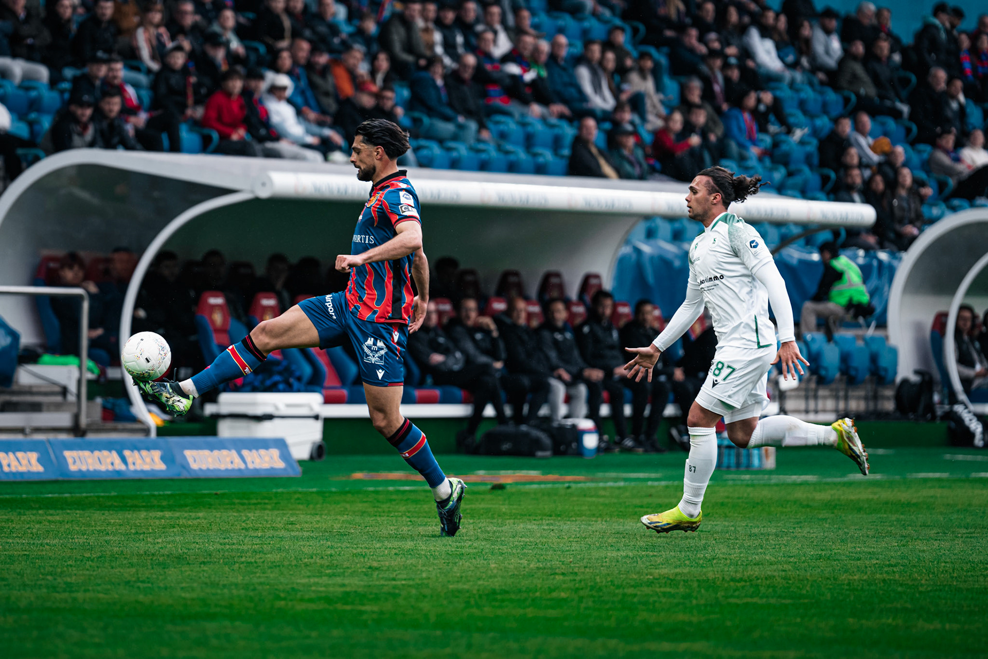 FC Basel 1893 et Yverdon Sport FC au St. Jakob-Park. (Christian António/LibsVisuals.com)