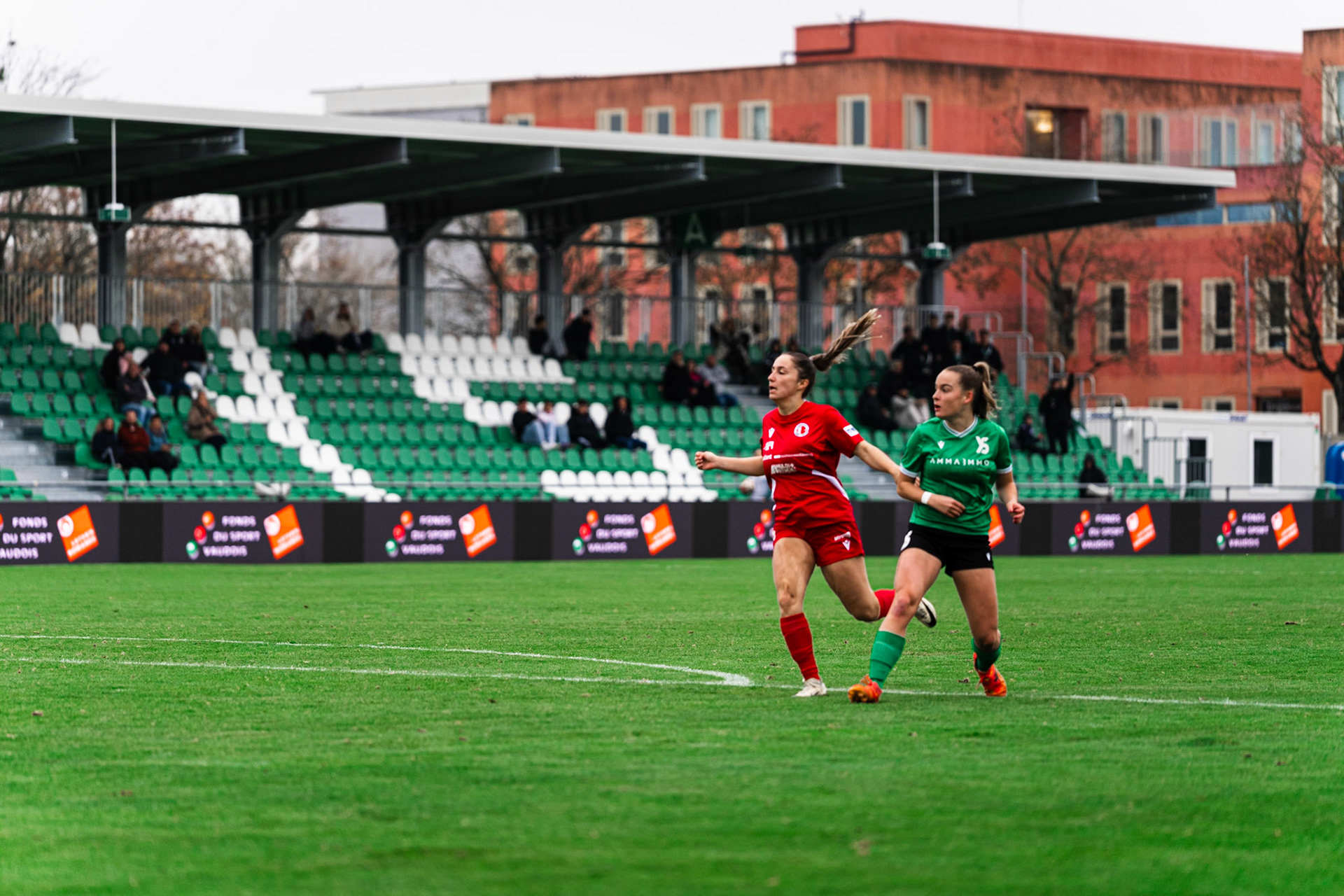 1/8 de finale - AXA coupe suisse Féminine Yverdon Sport FC - Frauenteam Thun Berner-Oberland