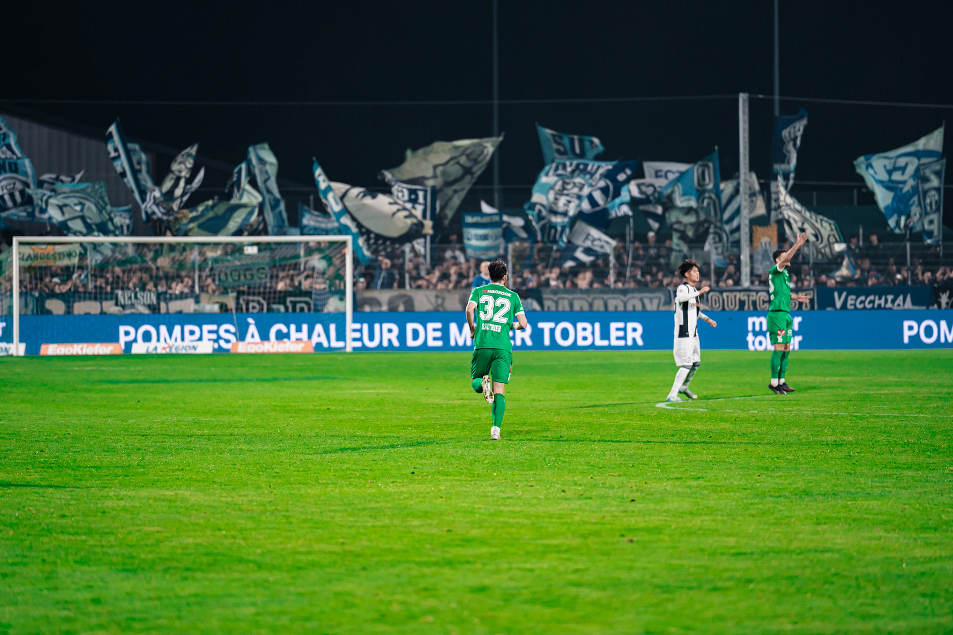 Yverdon Sport FC et FC Zürich au Stade Municipal. (Christian António/LibsVisuals.com)