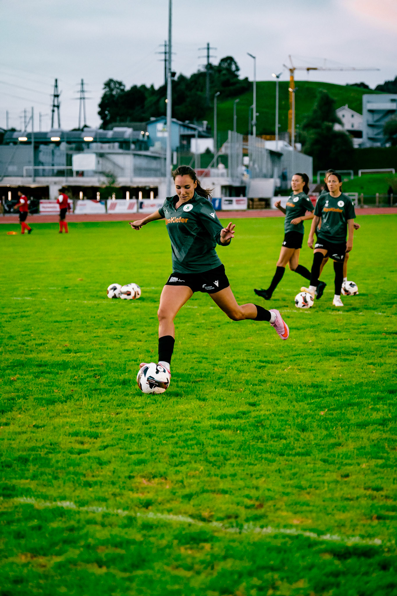 Match championnat LNB féminine opposant FC Küssnacht a/R - Yverdon Sport FC au Sportanlage - Luterbach. (Christian António/LibsVisuals.com)