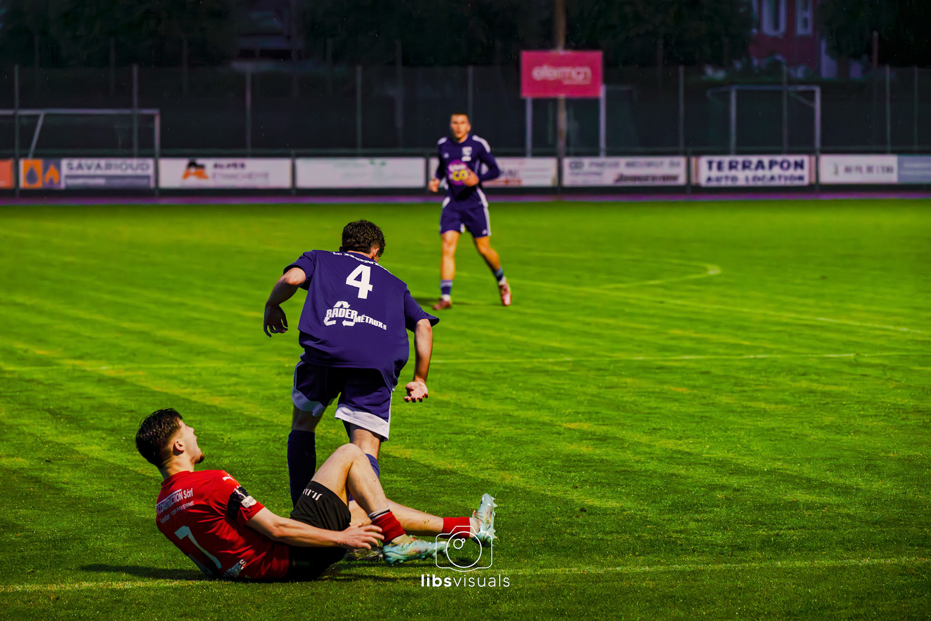 Match de barrage - Promotion 3ème ligue FC Iliria Payerne - FC Champvent au Stade Municipal à Payerne