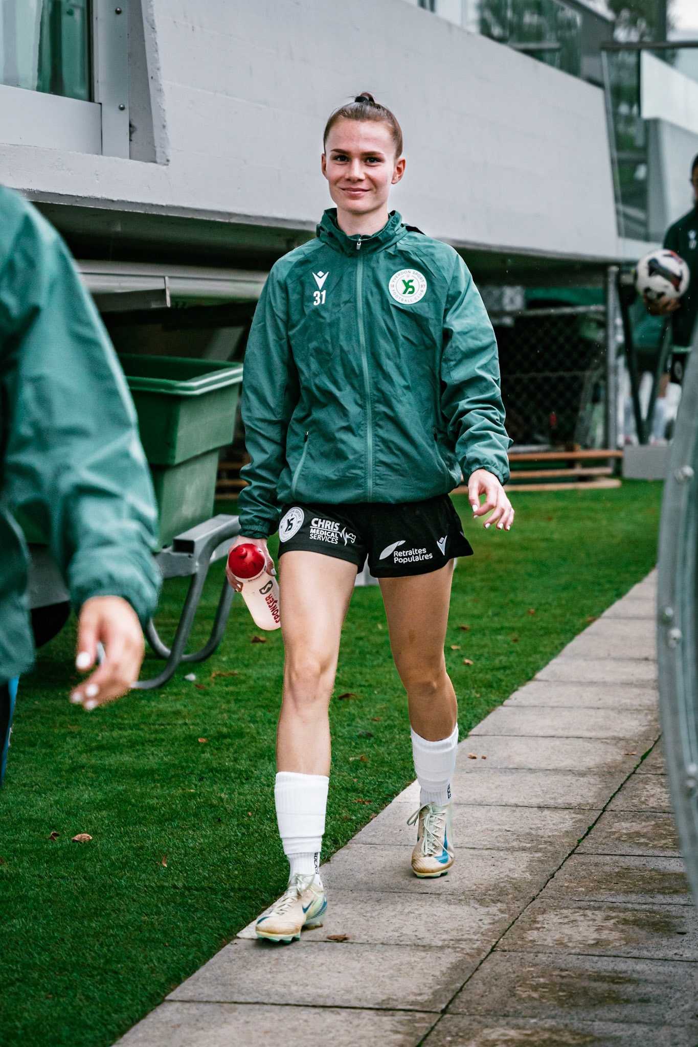 Match championnat LNB féminine opposant Yverdon Sport FC et FC Solothurn Frauen au Stade Municipal. (Christian António/LibsVisuals.com)