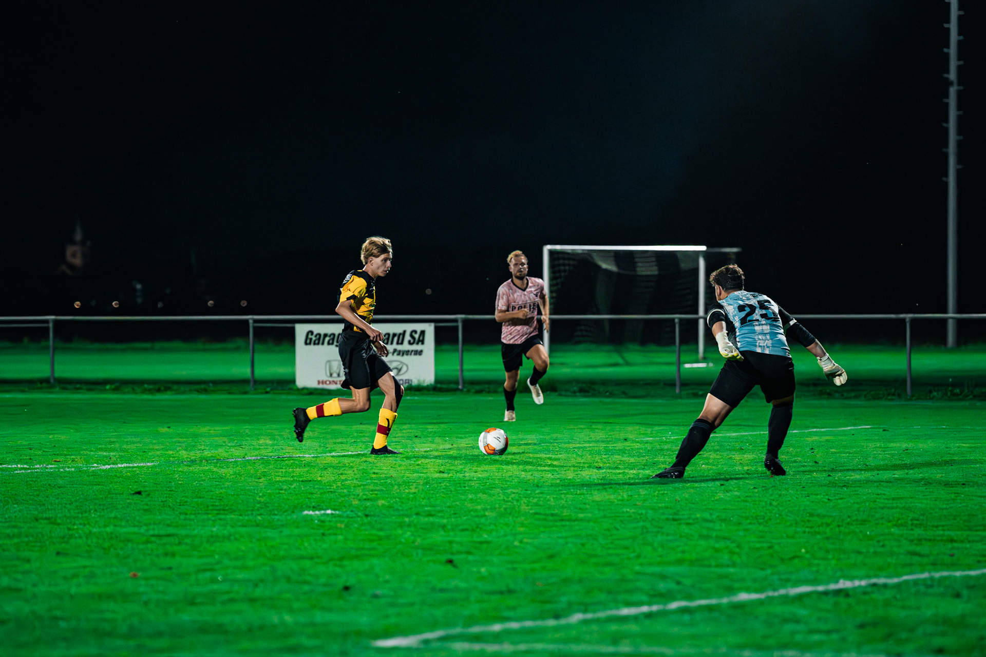 Match BCV Cup opposant FC Corcelles-Payerne I – FC Poliez-Pittet IA à la Place de sports Freybonnaz. (Christian António/LibsVisuals.com)