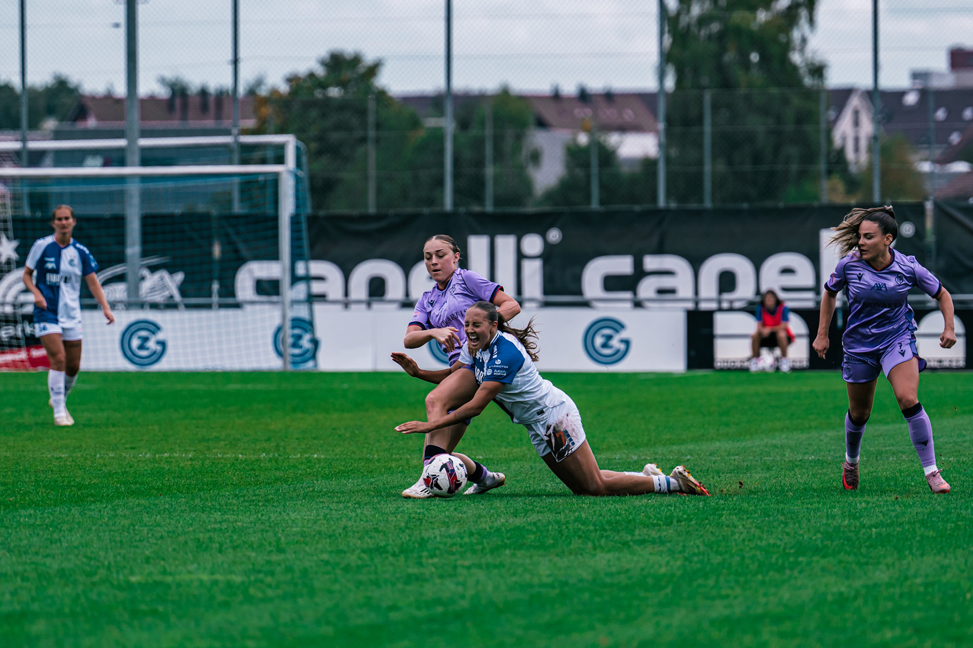 Match de l’AXA Women’s Super League opposant GC Frauenfussball et FC Basel 1893 au GC/Campus, Niederhasli (Platz 1). (Christian António/LibsVisuals.com)