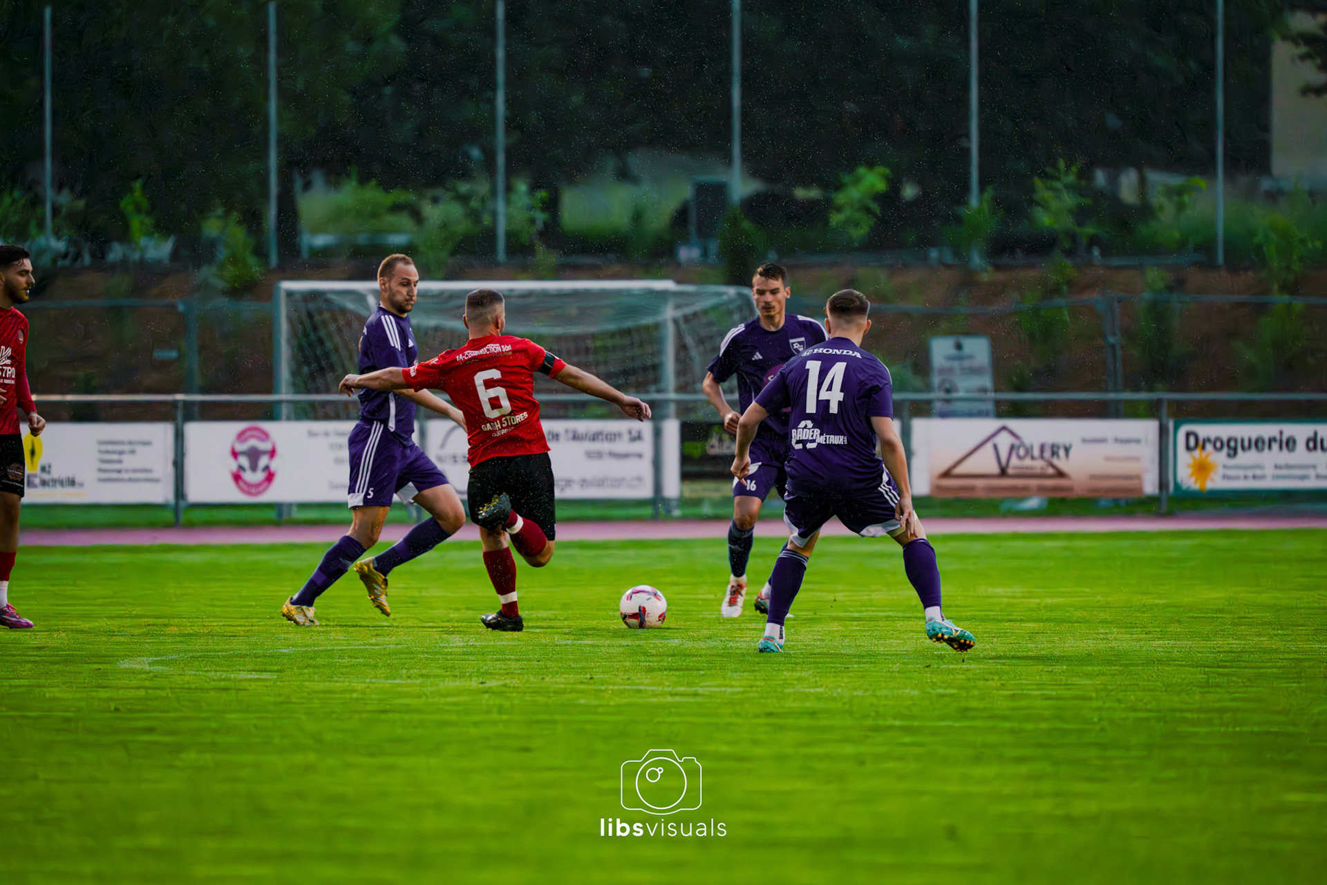 Match de barrage - Promotion 3ème ligue FC Iliria Payerne - FC Champvent au Stade Municipal à Payerne