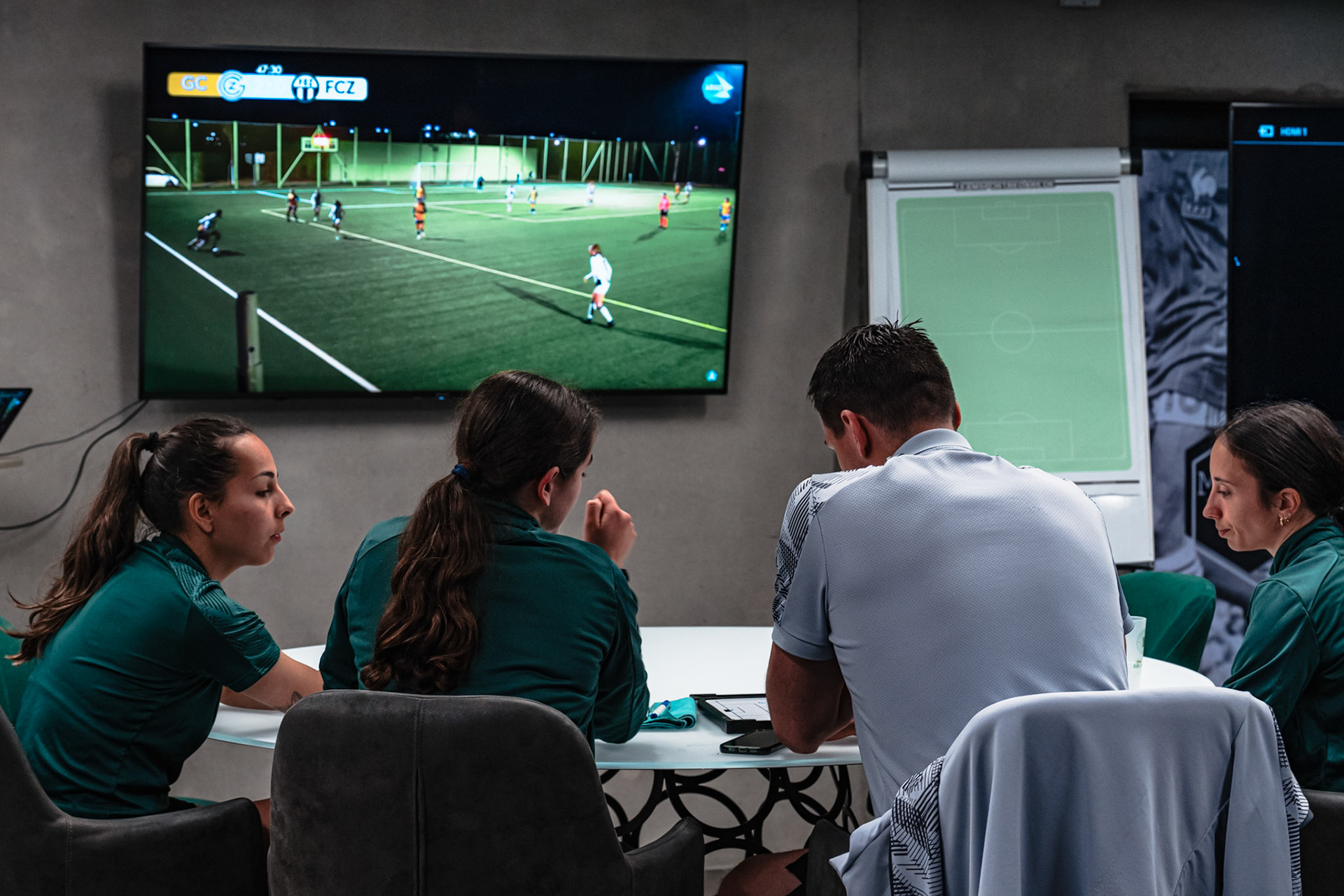 FC Zürich et Yverdon Sport FC au  Heerenschürli (Christian António/LibsVisuals.com)