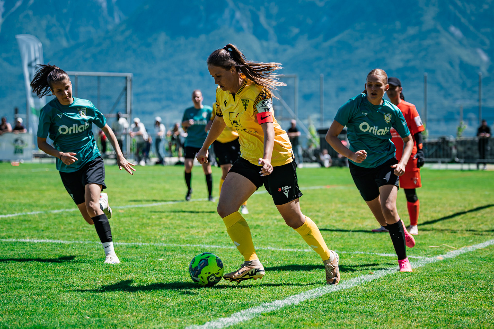FC Aigle - FC Echallens Région I au Stade des Ruvines. (Christian António/LibsVisuals.com)