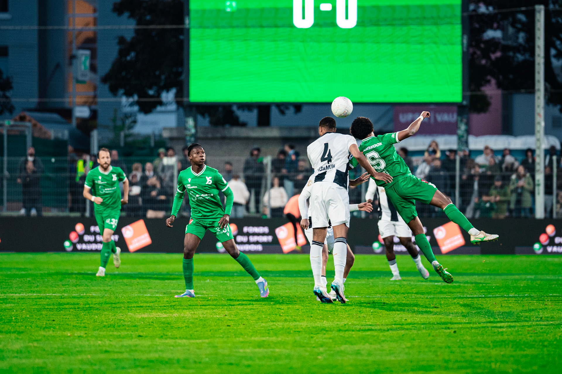 Yverdon Sport FC et FC Zürich au Stade Municipal. (Christian António/LibsVisuals.com)