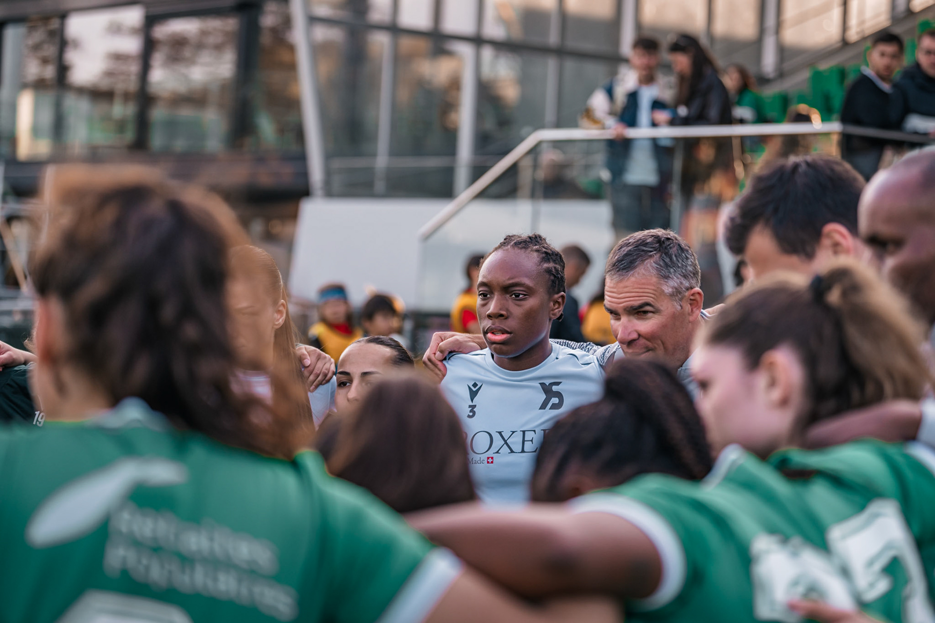Yverdon Sport FC et Frauenteam Thun Berner-Oberland au Stade Municipal. (Christian António/LibsVisuals.com)