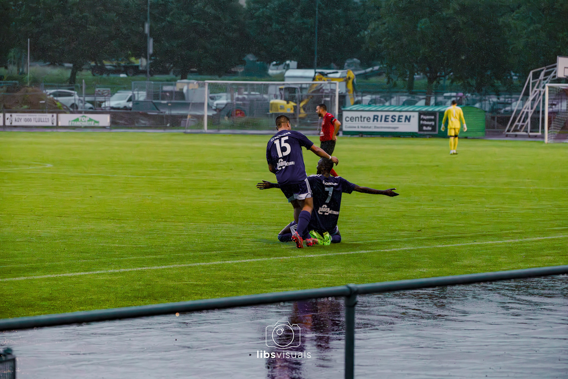 Match de barrage - Promotion 3ème ligue FC Iliria Payerne - FC Champvent au Stade Municipal à Payerne