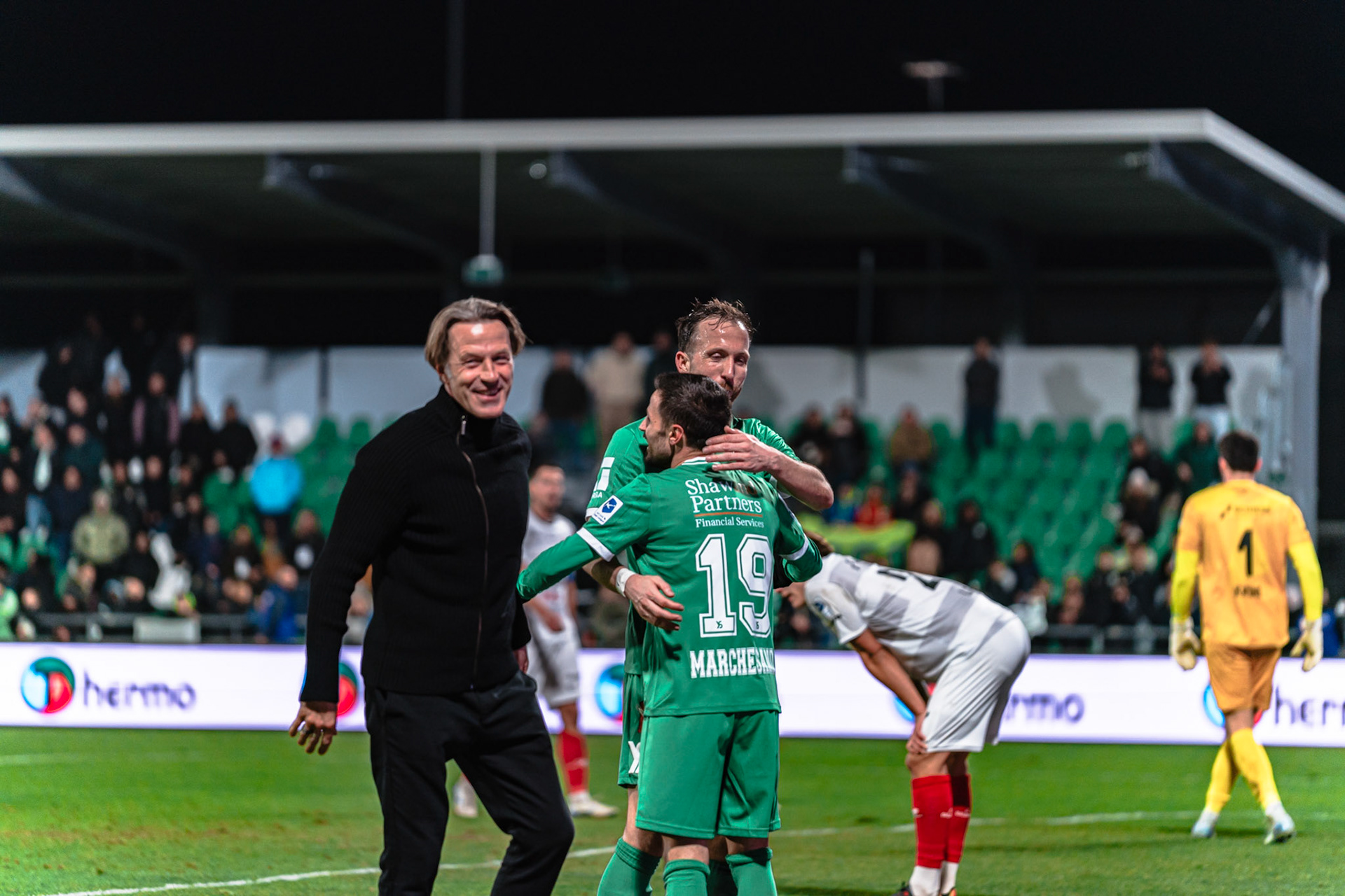 Yverdon Sport FC et FC Winterthur au Stade Municipal. (Christian António/LibsVisuals.com)
