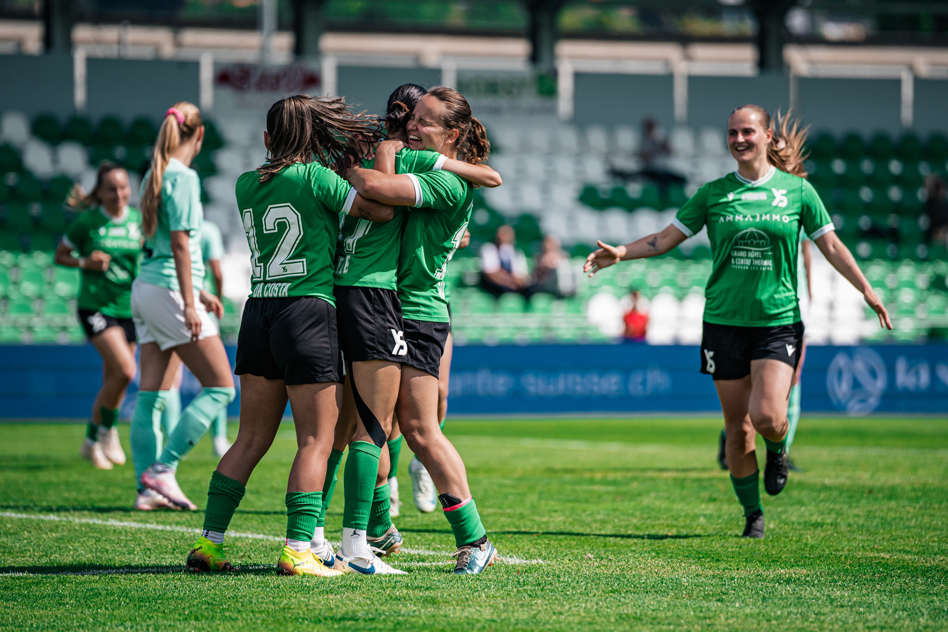 Yverdon Sport FC et FC Schlieren au Stade Municipal. (Christian António/LibsVisuals.com)