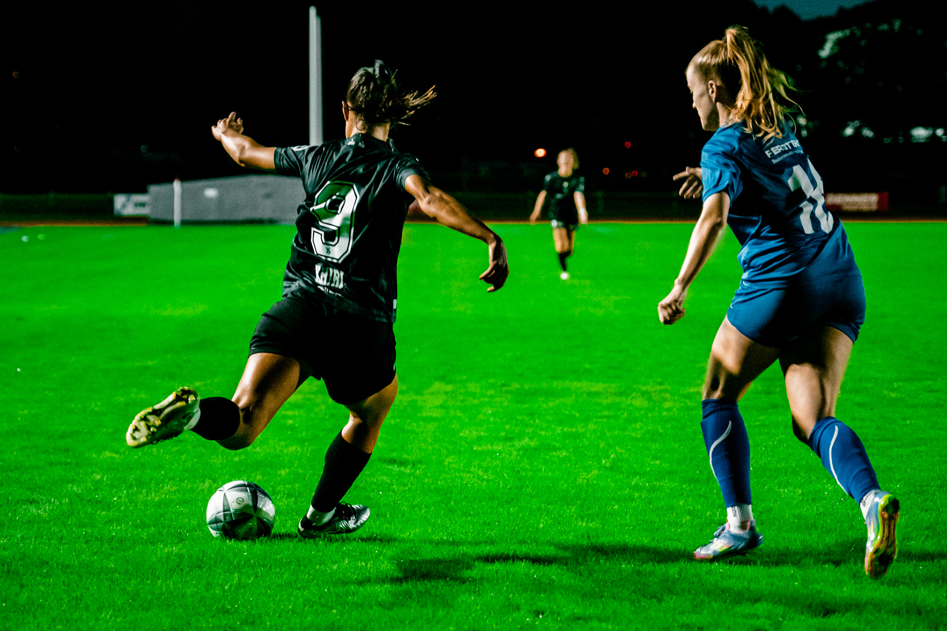 Match championnat LNB féminine opposant FC Küssnacht a/R - Yverdon Sport FC au Sportanlage - Luterbach. (Christian António/LibsVisuals.com)