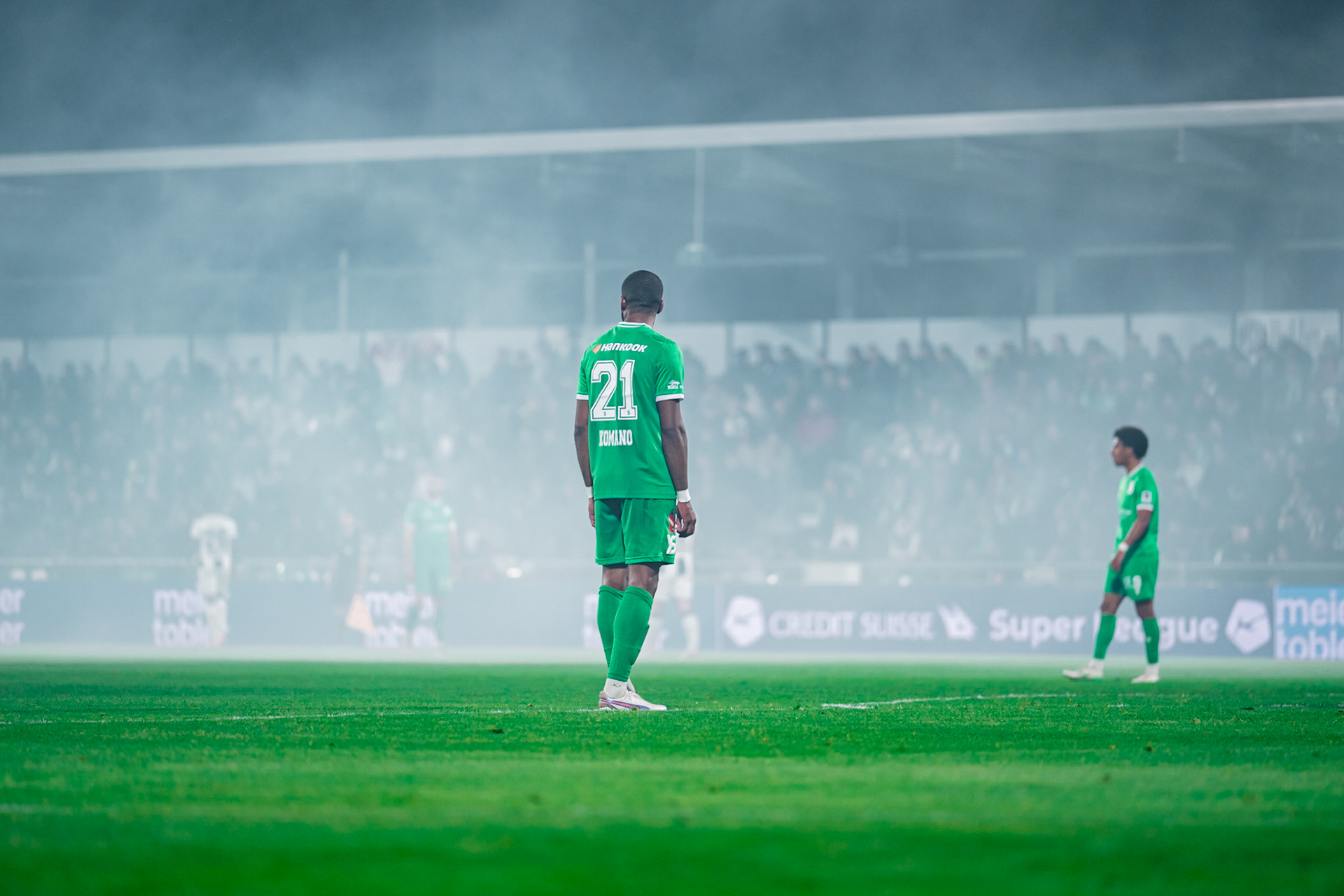 Yverdon Sport FC et FC Zürich au Stade Municipal. (Christian António/LibsVisuals.com)