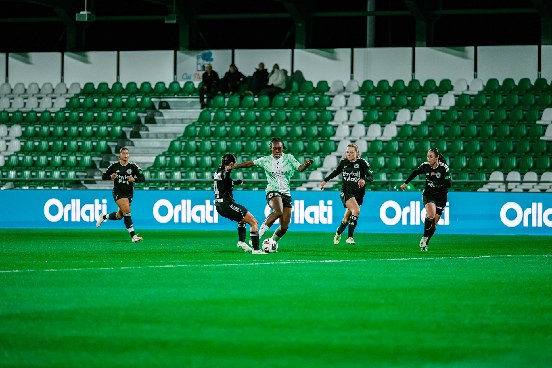 Match de championnat LNB (féminine) opposant Yverdon Sport FC et FC Wil 1900 au Stade Municipal, Yverdon. (Christian António/LibsVisuals.com)