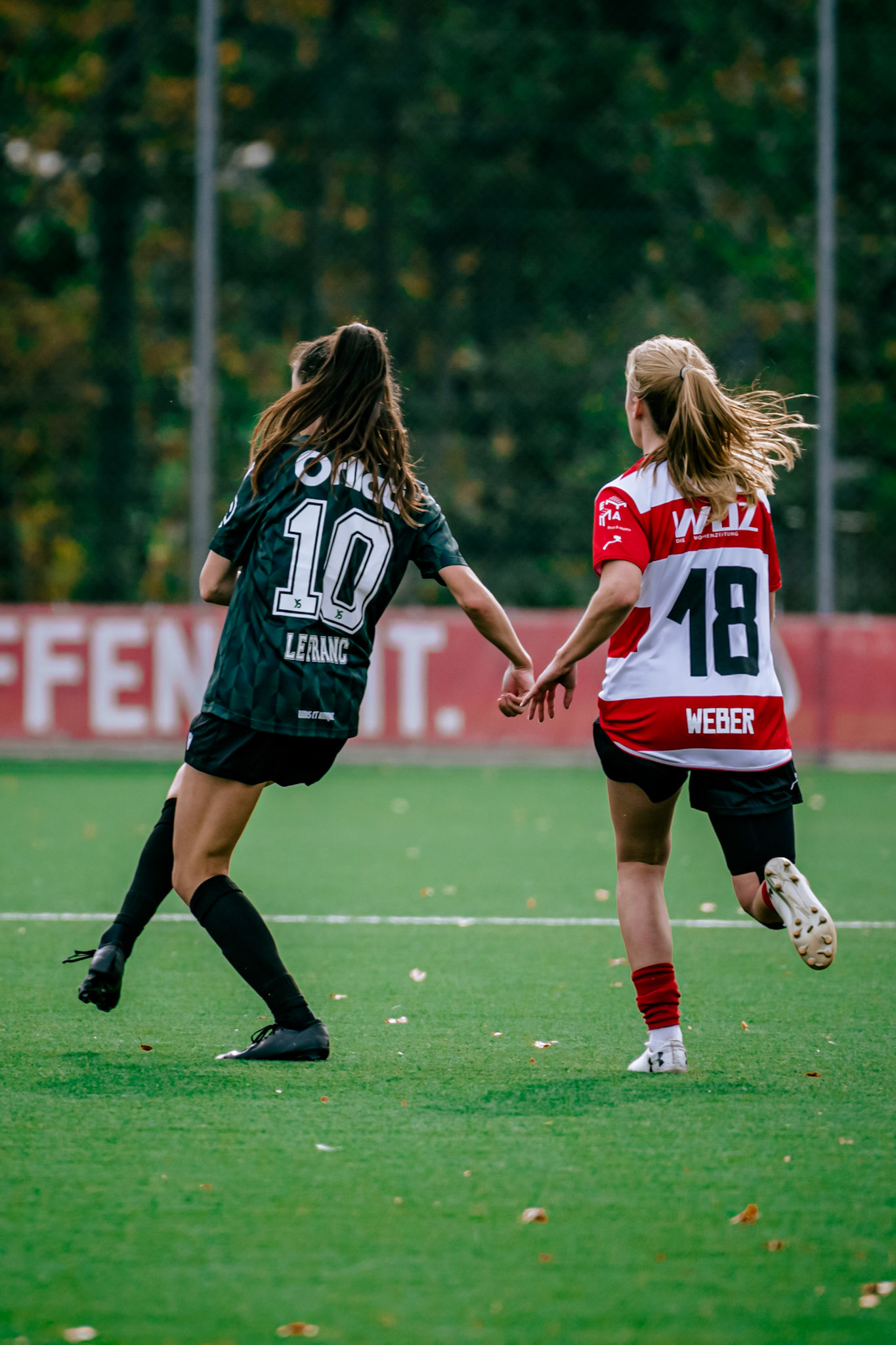Match de championnat LNB Féminine opposant le FC Winterthur et Yverdon Sport FC au Schützenwiese, Winterthur. (Christian António/LibsVisuals.com)