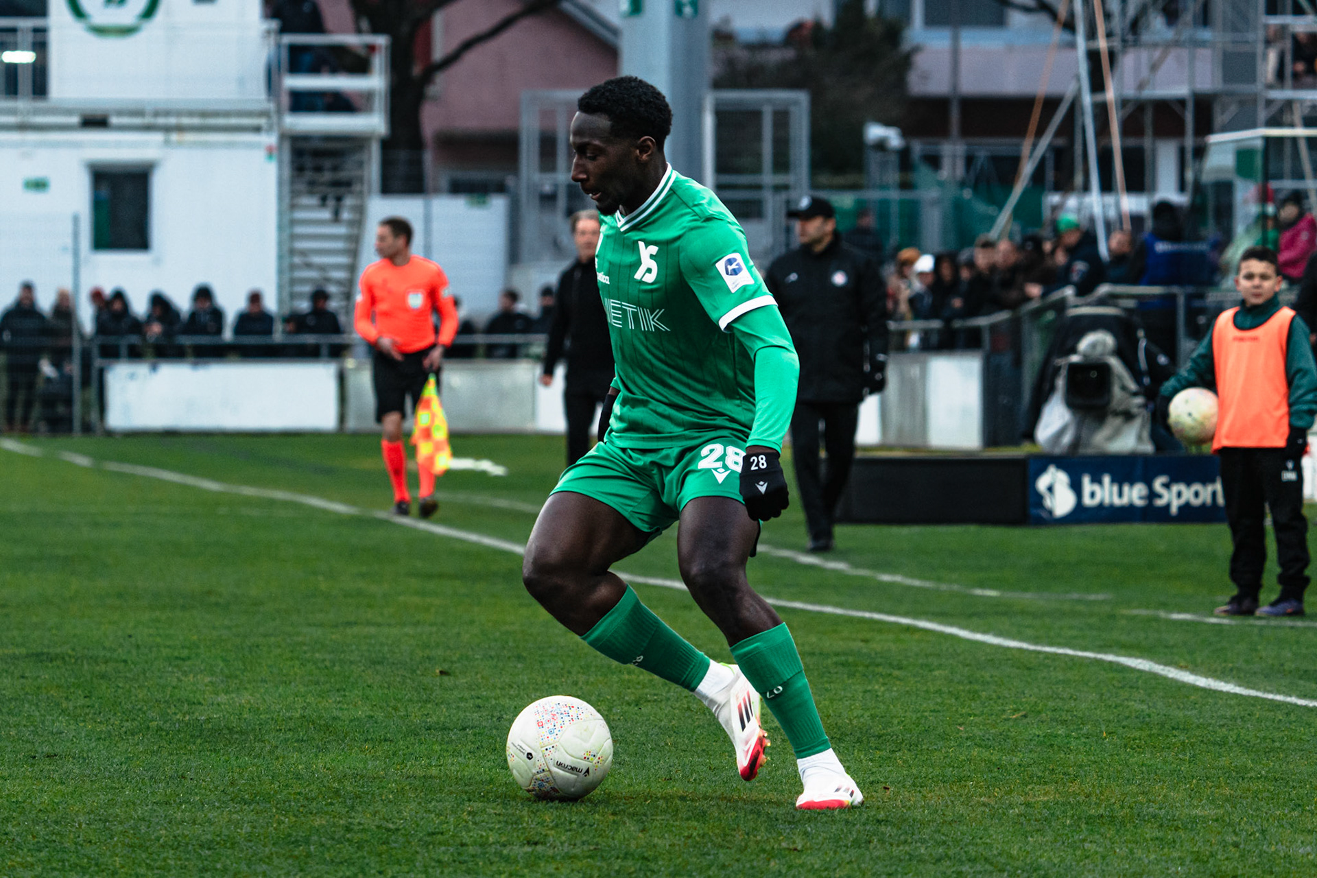 Yverdon Sport FC et FC Winterthur au Stade Municipal. (Christian António/LibsVisuals.com)
