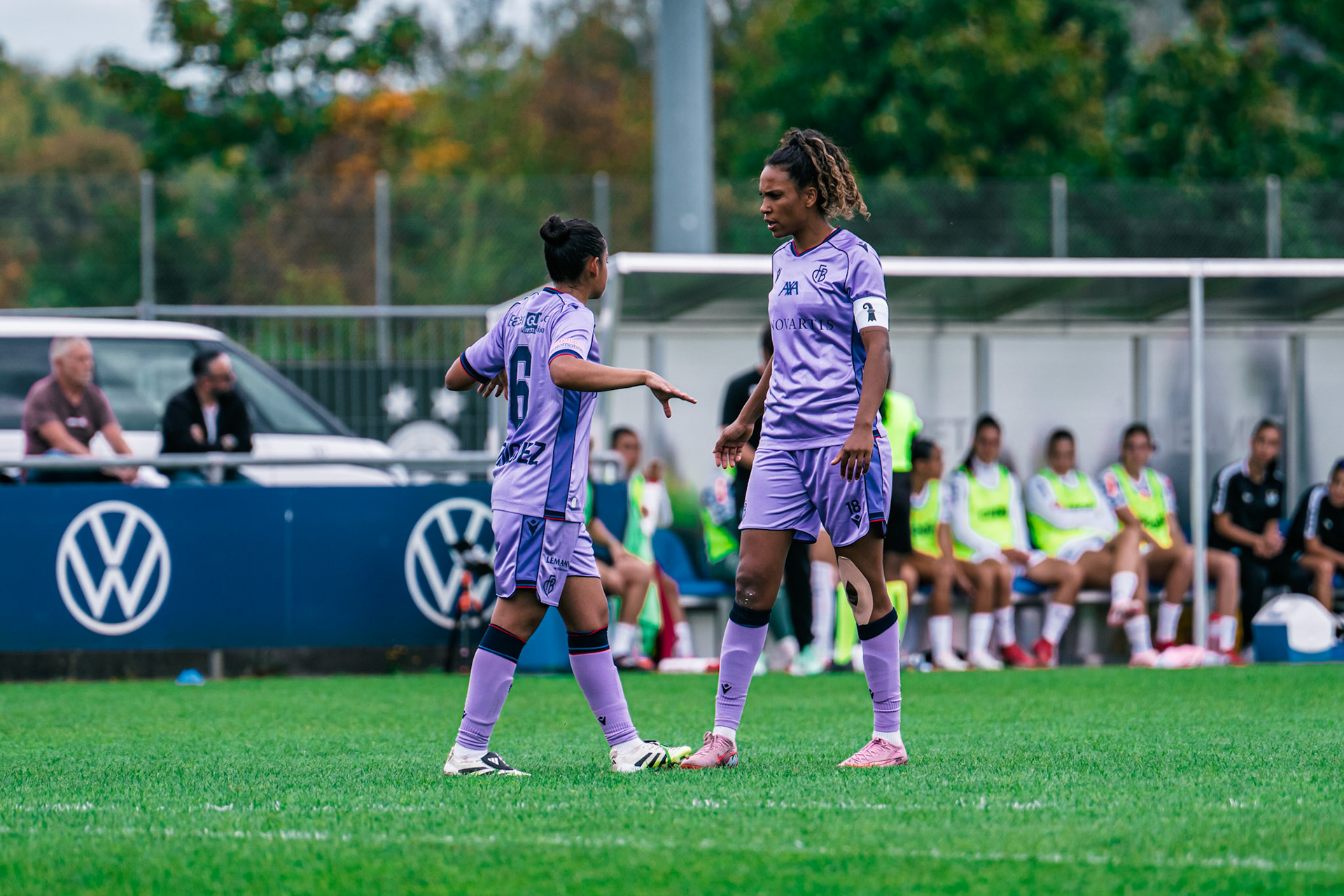 Match de l’AXA Women’s Super League opposant GC Frauenfussball et FC Basel 1893 au GC/Campus, Niederhasli (Platz 1). (Christian António/LibsVisuals.com)