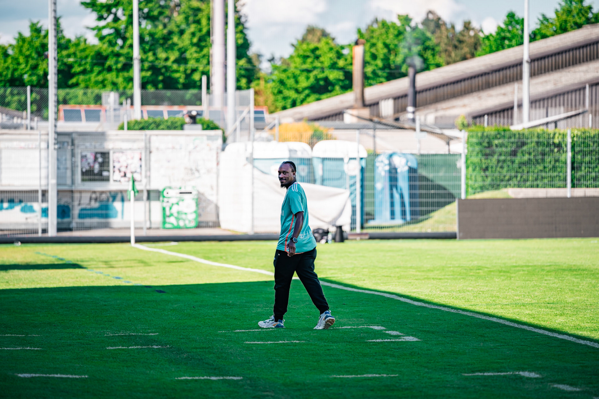 Yverdon Sport FC et FC Schlieren au Stade Municipal. (Christian António/LibsVisuals.com)