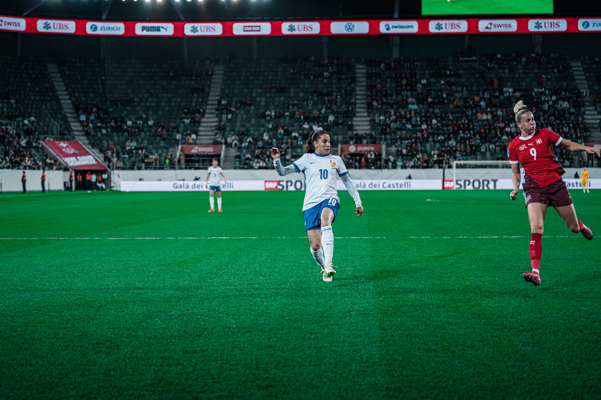 UEFA Women’s Nations League Suisse - France au Kybunpark. (Christian António/LibsVisuals.com)