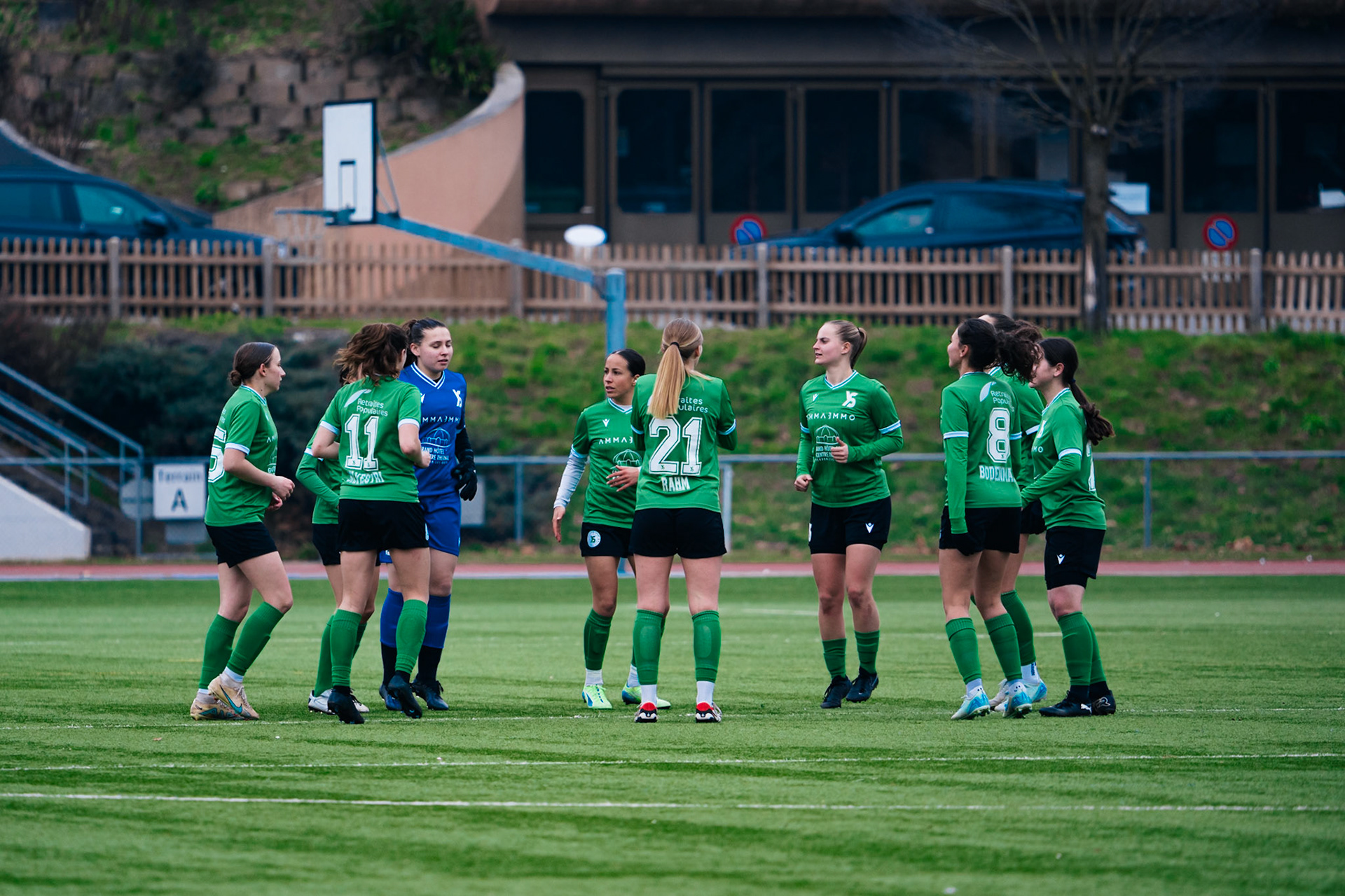 Match Amical entre FC Renens et Yverdon Sport FC au Stade sportif du Croset. (Christian António/LibsVisuals.com)