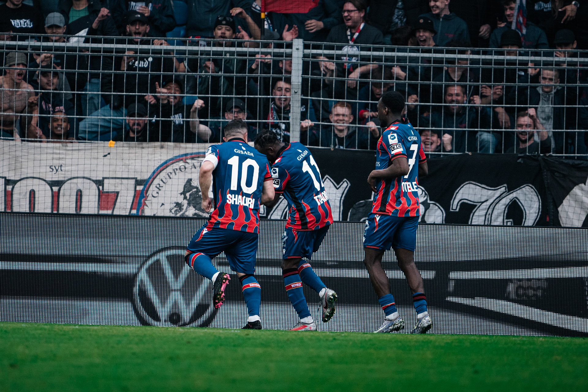 FC Basel 1893 et Yverdon Sport FC au St. Jakob-Park. (Christian António/LibsVisuals.com)