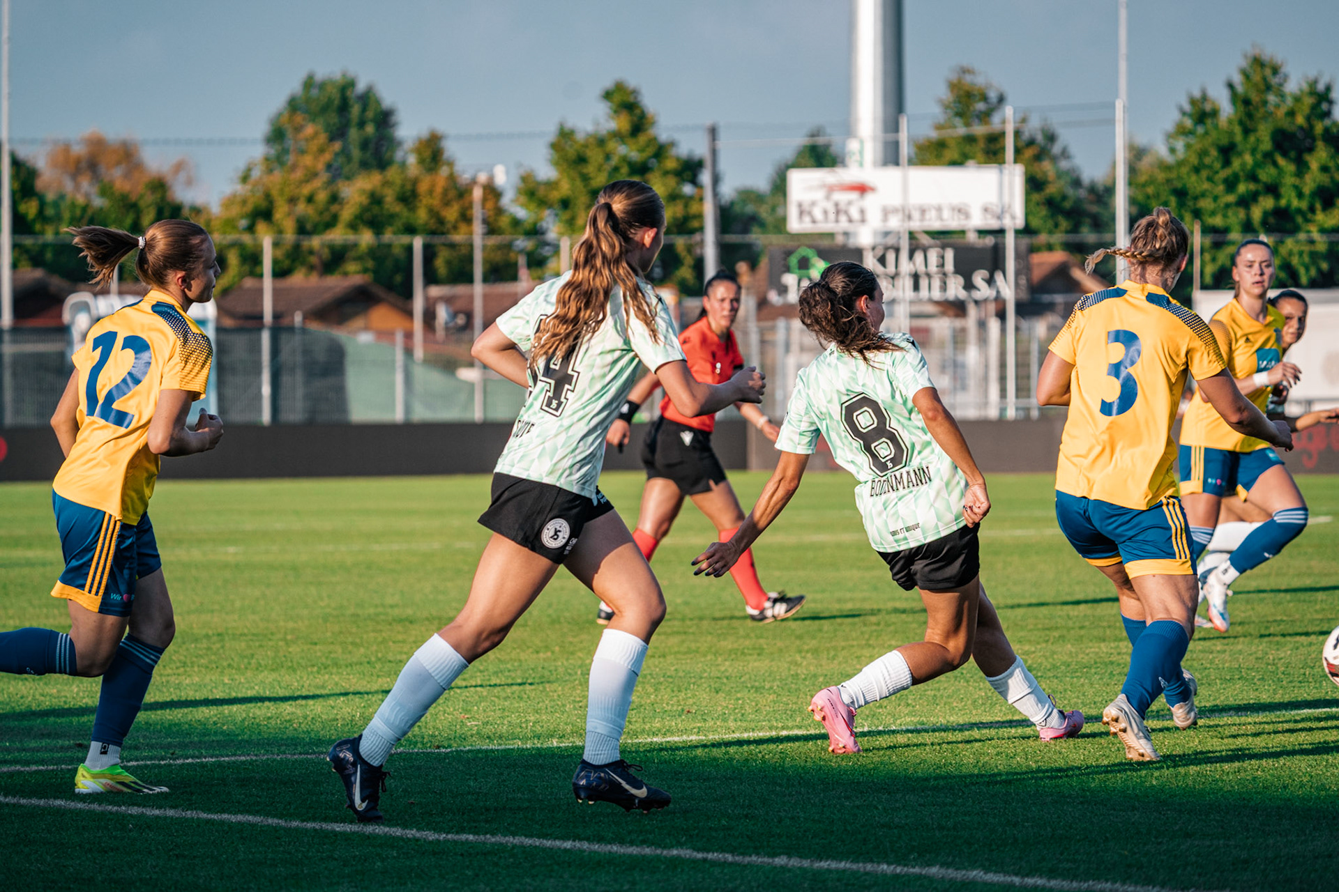 Match championnat opposant Yverdon Sport – FC Wädenswil au Stade Municipal. (Christian António/LibsVisuals.com)
