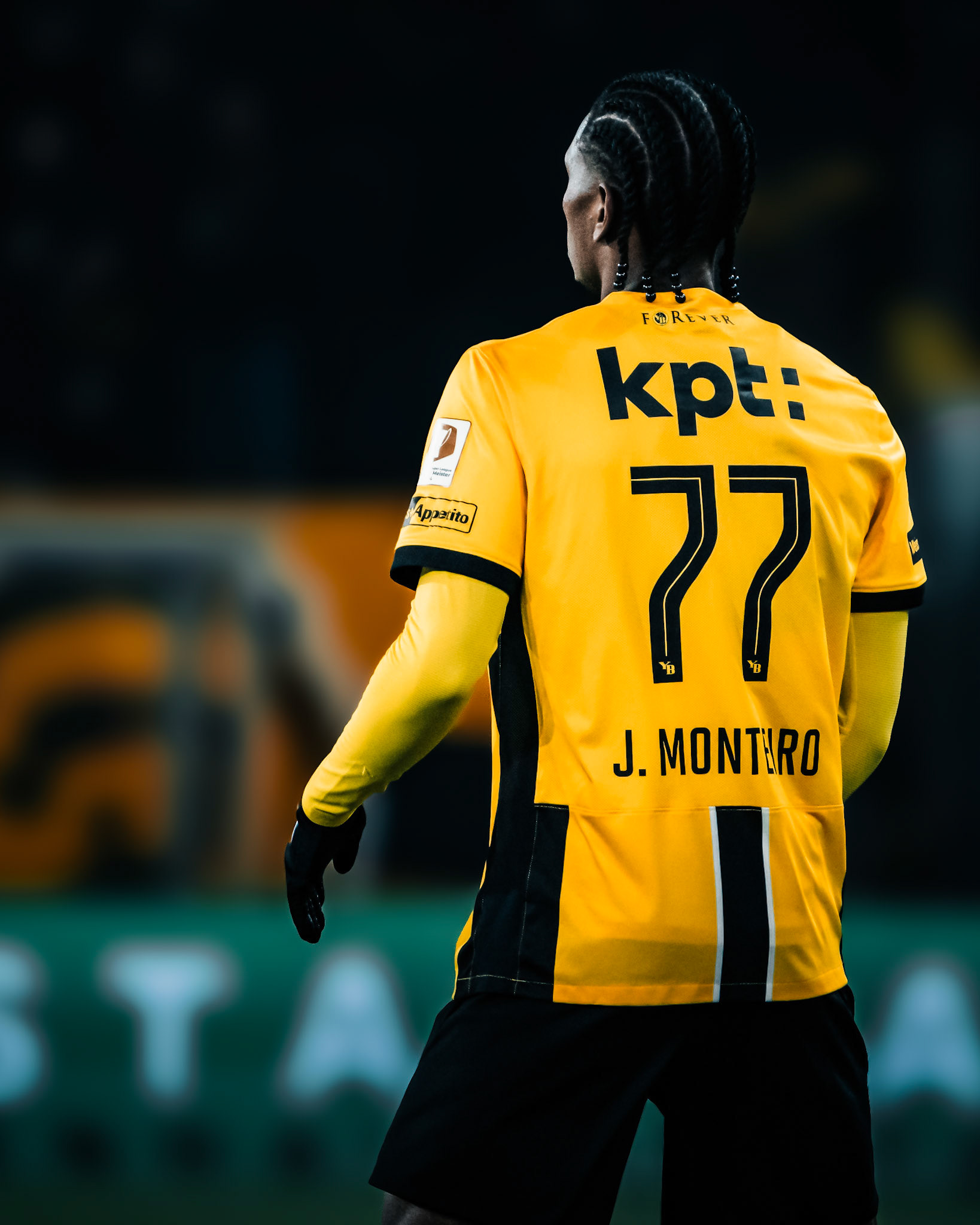 Joël Monteiro, Milieu du BSC Young Boys lors du match entre BSC Young Boys et FC Winterthur au Stadion Wankdorf. (Christian António/LibsVisuals.com)