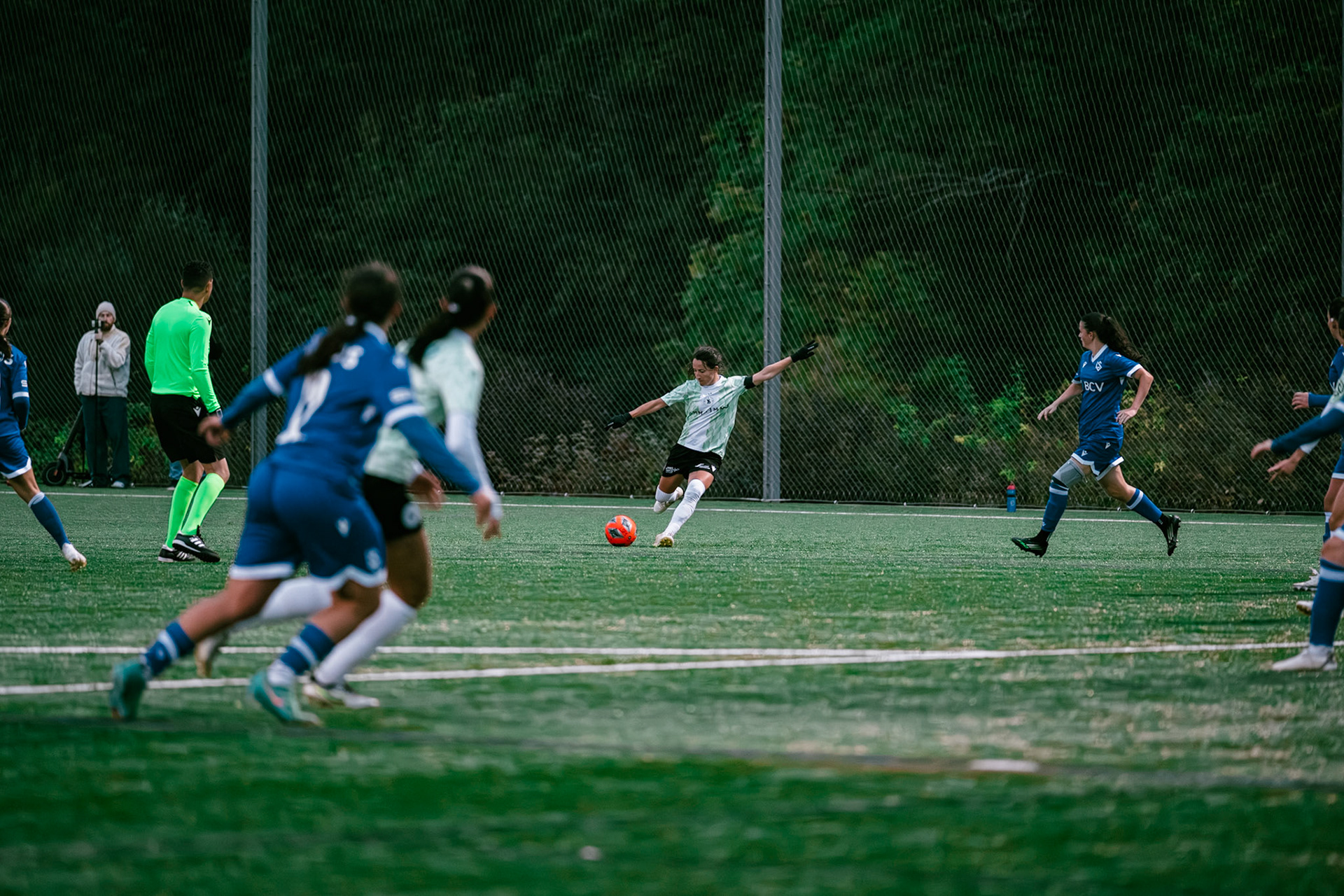 Match AXA Women’s Cup (1/16 de finale) opposant FC Lausanne-Sport et Yverdon Sport FC au Centre sportif de la Tuilière. (Christian António/LibsVisuals.com)