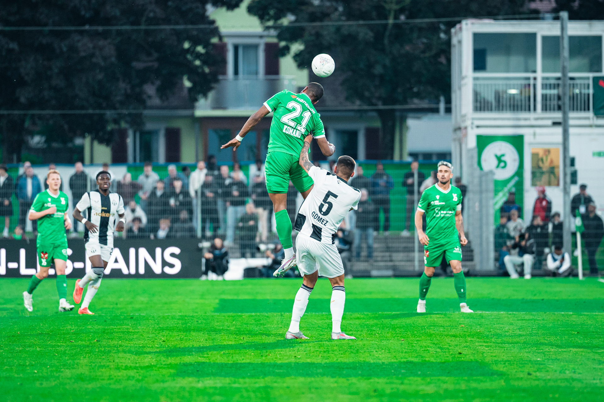 Yverdon Sport FC et FC Zürich au Stade Municipal. (Christian António/LibsVisuals.com)
