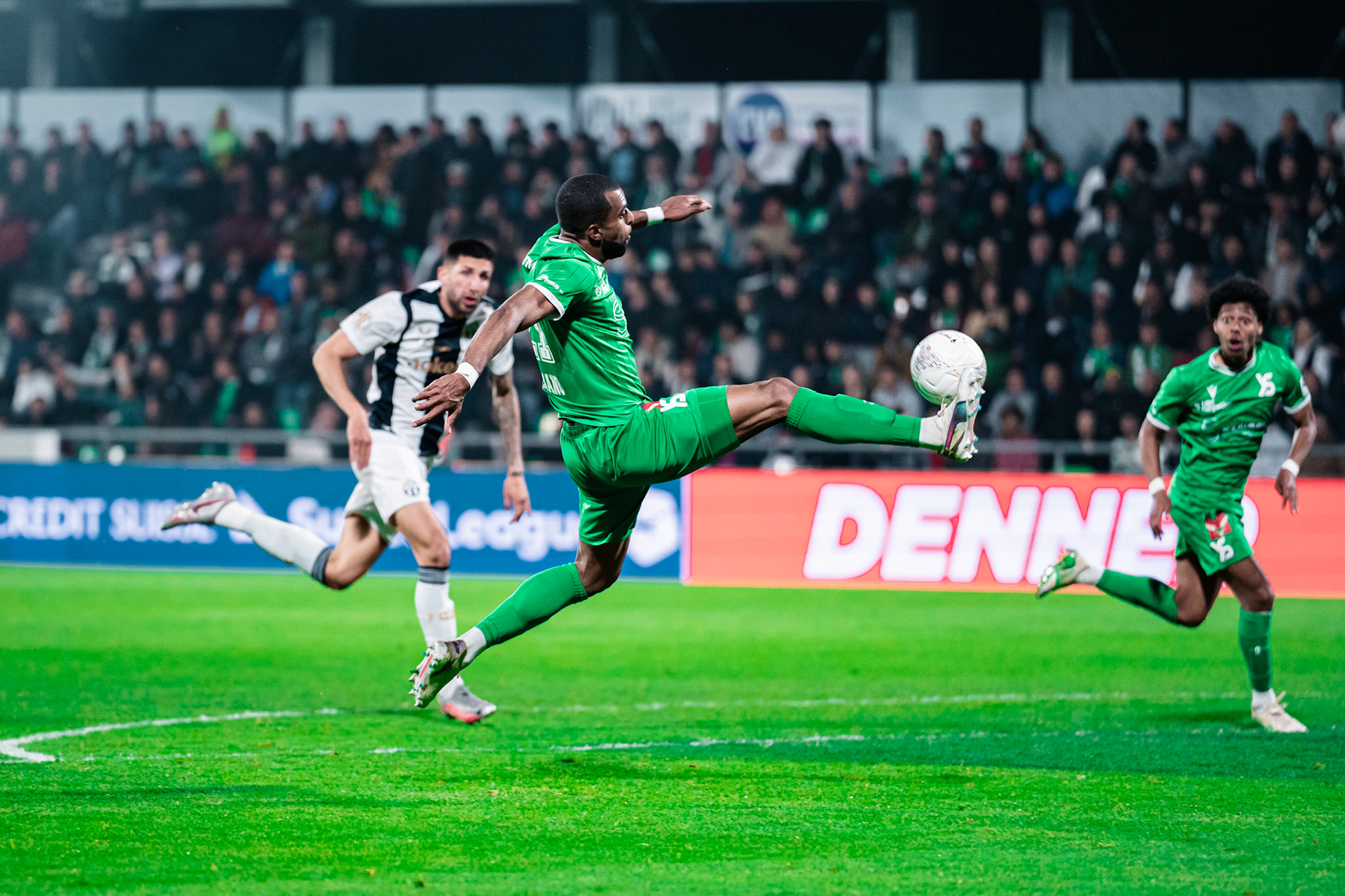 Yverdon Sport FC et FC Zürich au Stade Municipal. (Christian António/LibsVisuals.com)