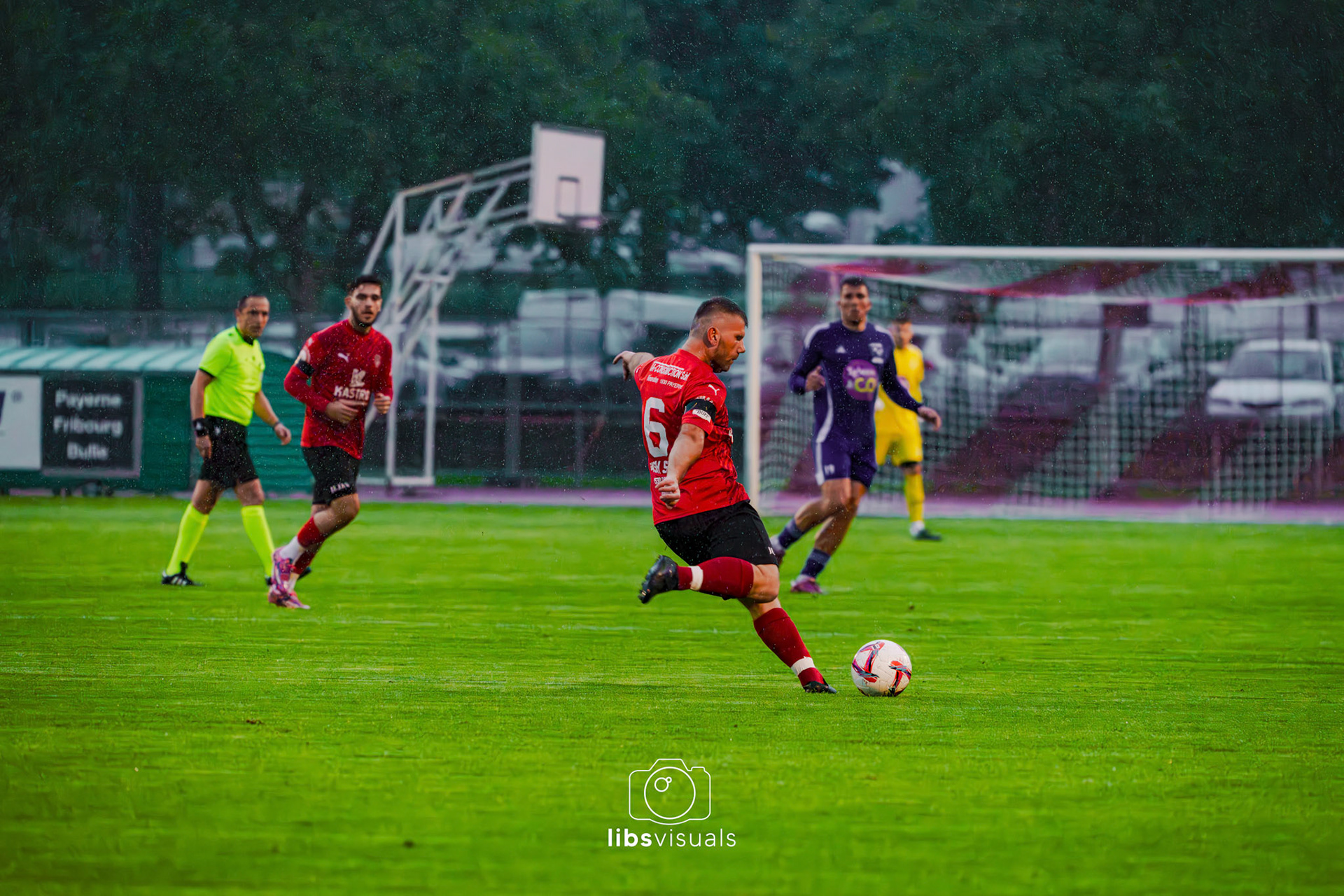 Match de barrage - Promotion 3ème ligue FC Iliria Payerne - FC Champvent au Stade Municipal à Payerne