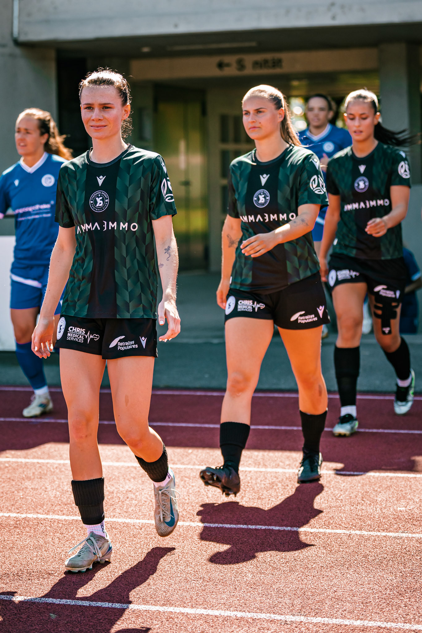 Match AXA Women’s Cup opposant FC Concordia Basel - Yverdon Sport FC au Sportanlagen St. Jakob. (Christian António/LibsVisuals.com)
