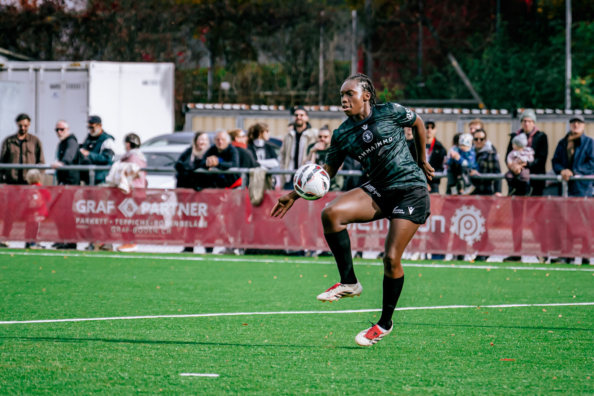 Match de championnat LNB Féminine opposant le FC Winterthur et Yverdon Sport FC au Schützenwiese, Winterthur. (Christian António/LibsVisuals.com)