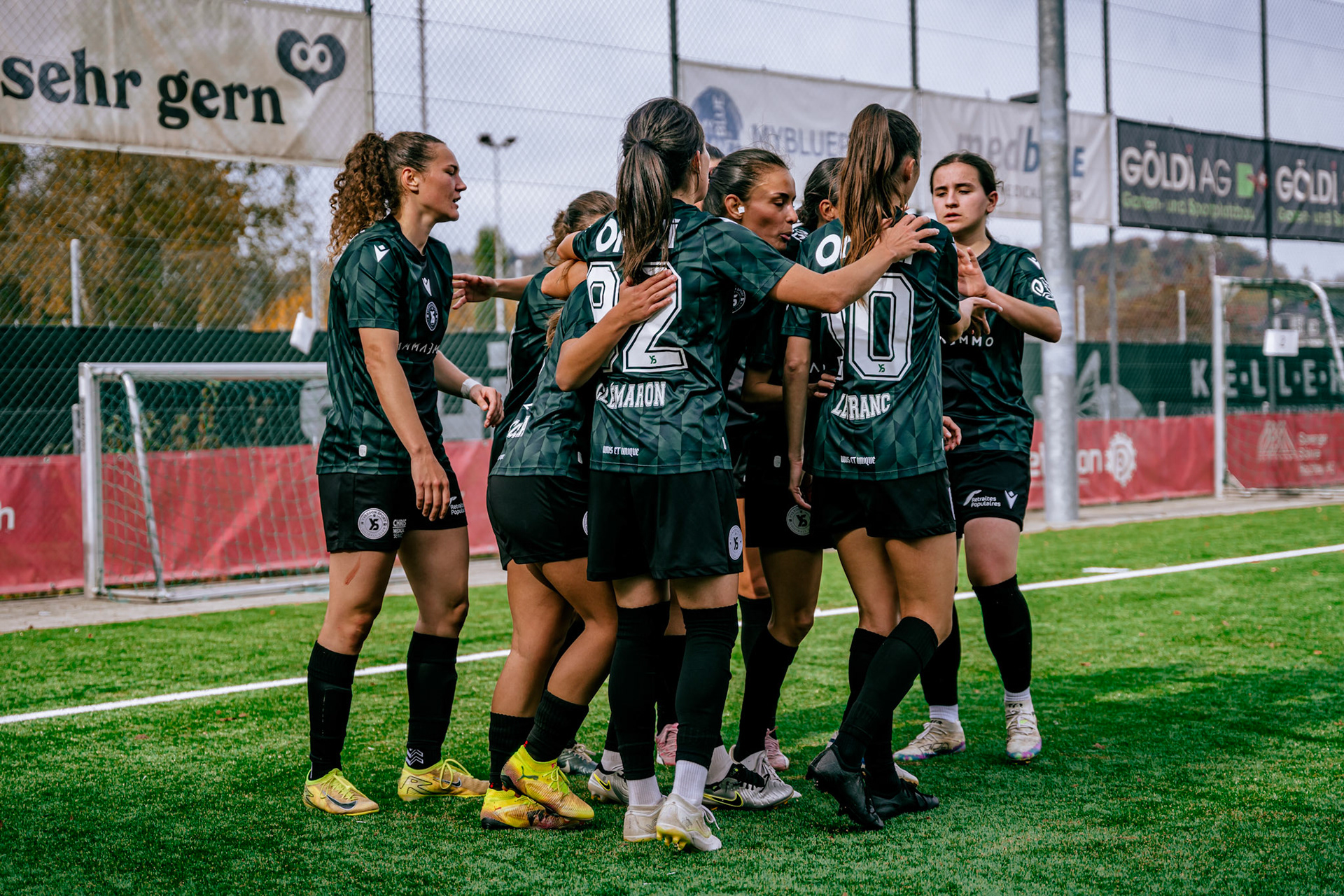 Match de championnat LNB Féminine opposant le FC Winterthur et Yverdon Sport FC au Schützenwiese, Winterthur. (Christian António/LibsVisuals.com)