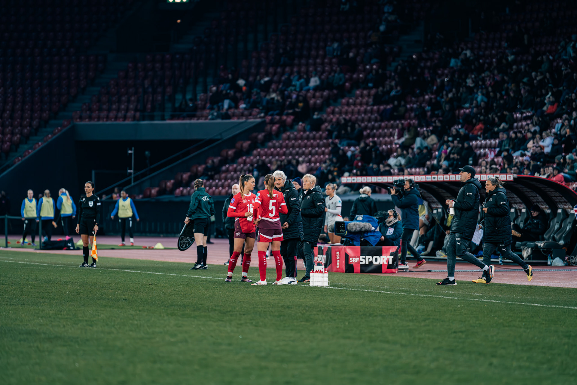 UEFA Women's Nations League Suisse - Islande au Stadion Letzigrund. (Christian António/LibsVisuals.com)