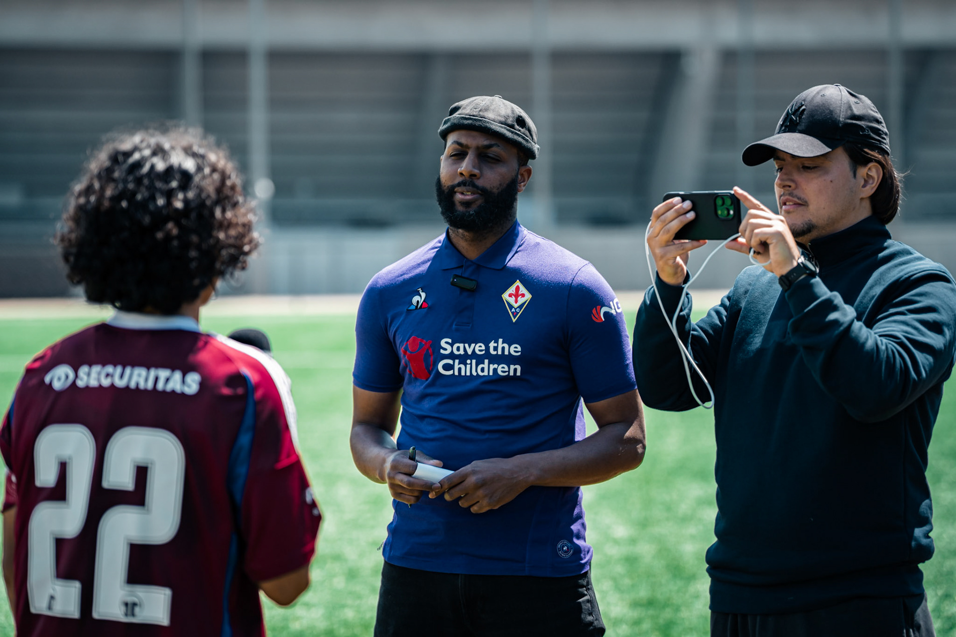 FC Lausanne-Sport M-17 et Servette FC M-17 au Centre sportif+ Stade de la Tuilière. (Christian António/LibsVisuals.com)
