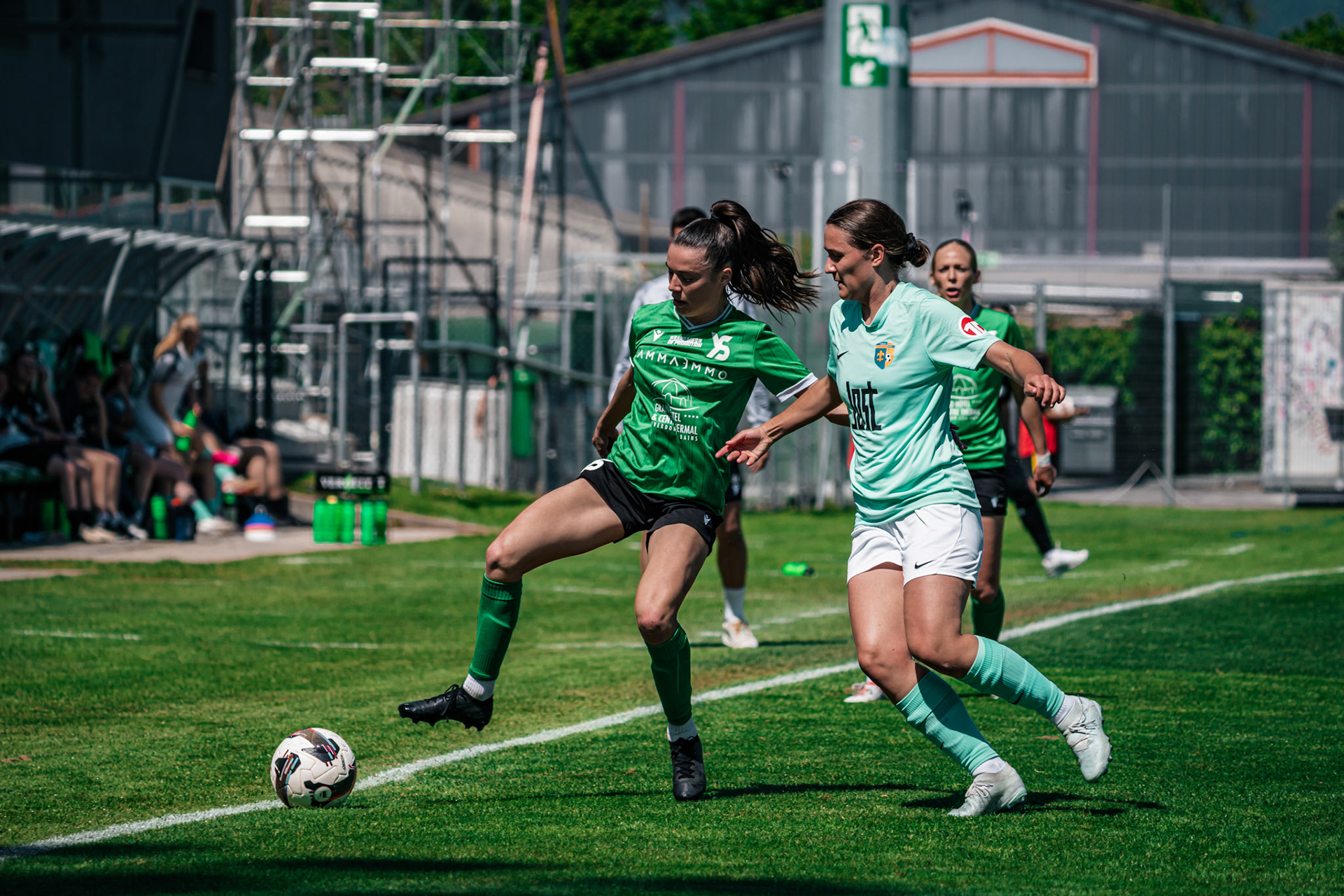 Yverdon Sport FC et FC Schlieren au Stade Municipal. (Christian António/LibsVisuals.com)
