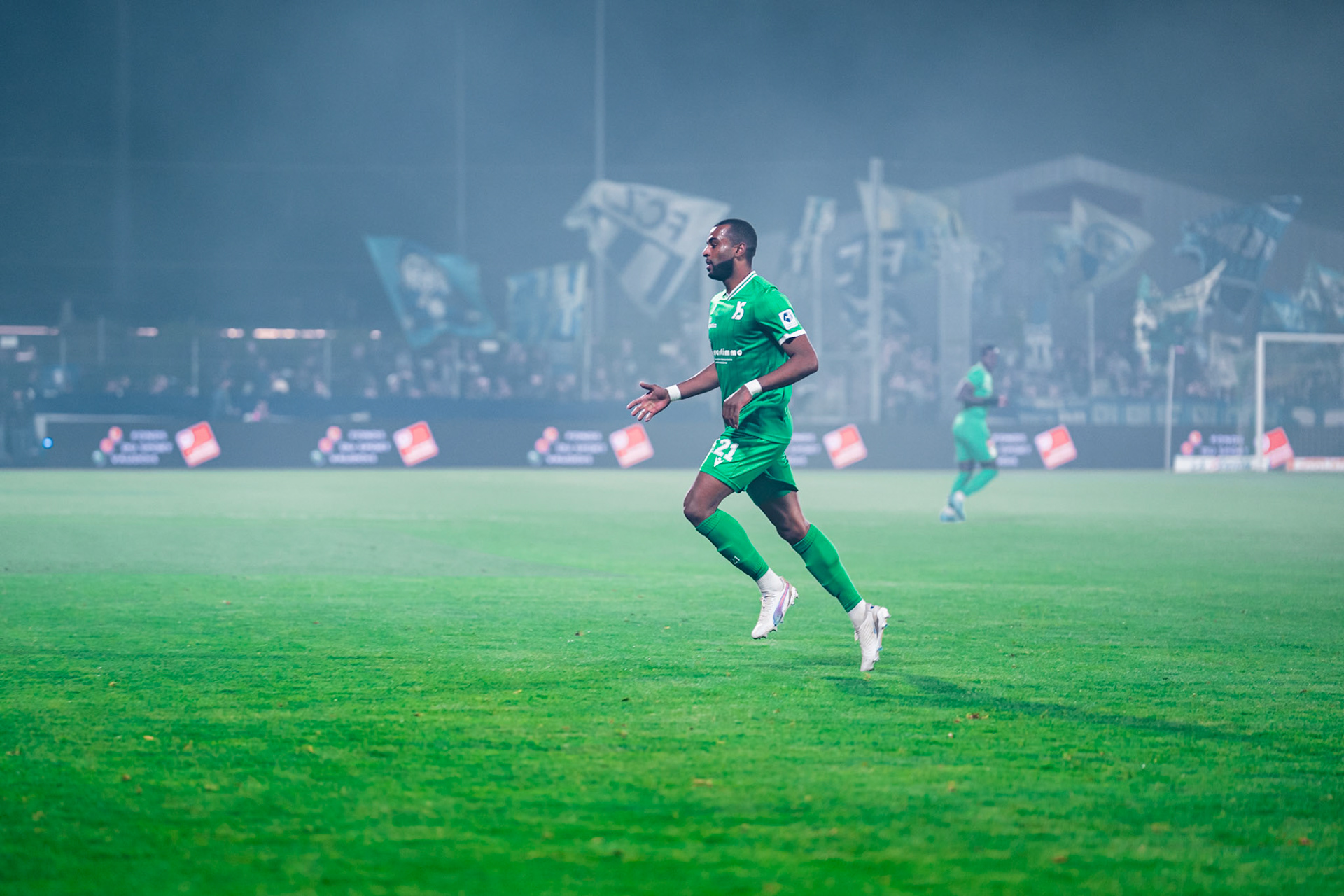 Yverdon Sport FC et FC Zürich au Stade Municipal. (Christian António/LibsVisuals.com)