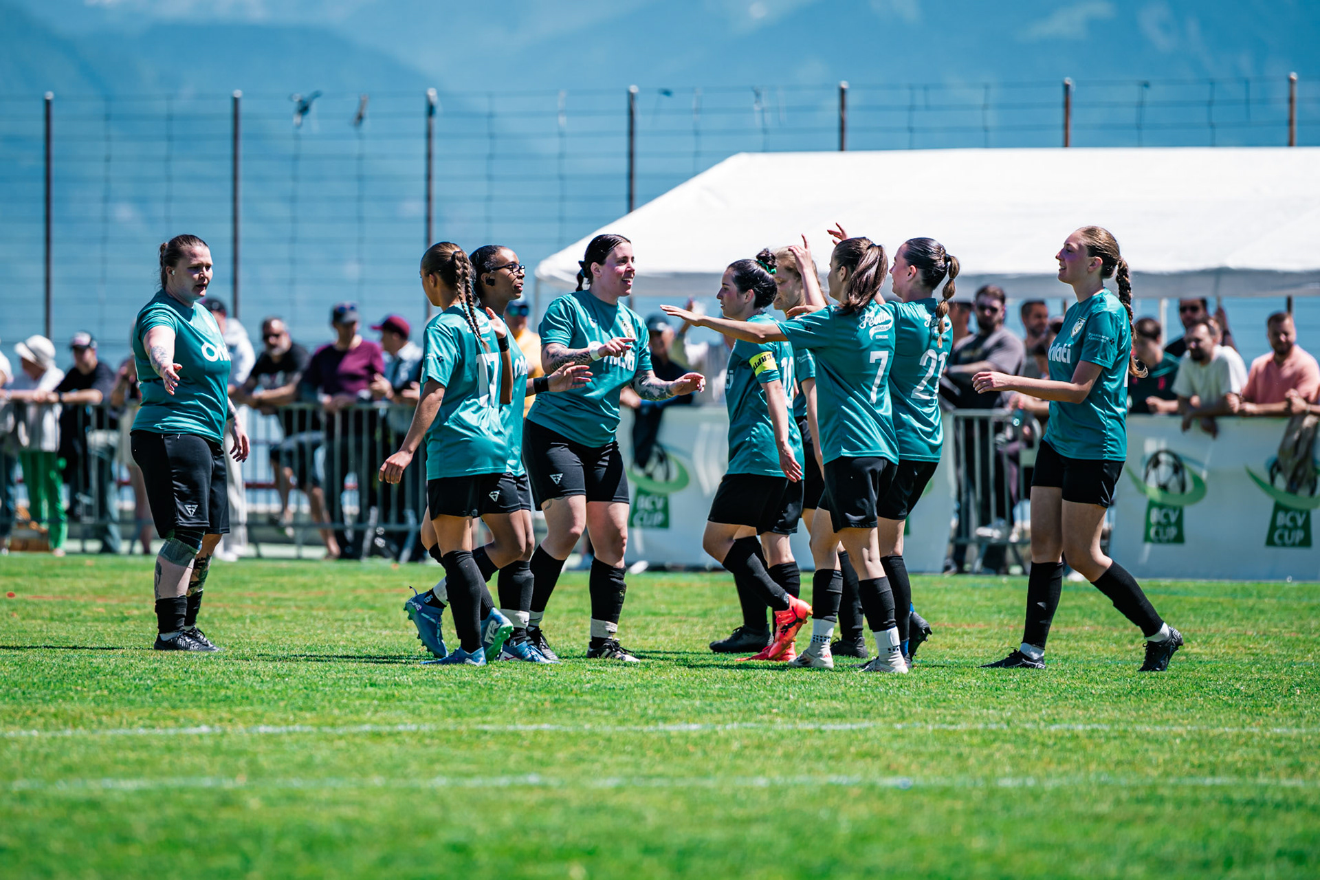 FC Aigle - FC Echallens Région I au Stade des Ruvines. (Christian António/LibsVisuals.com)