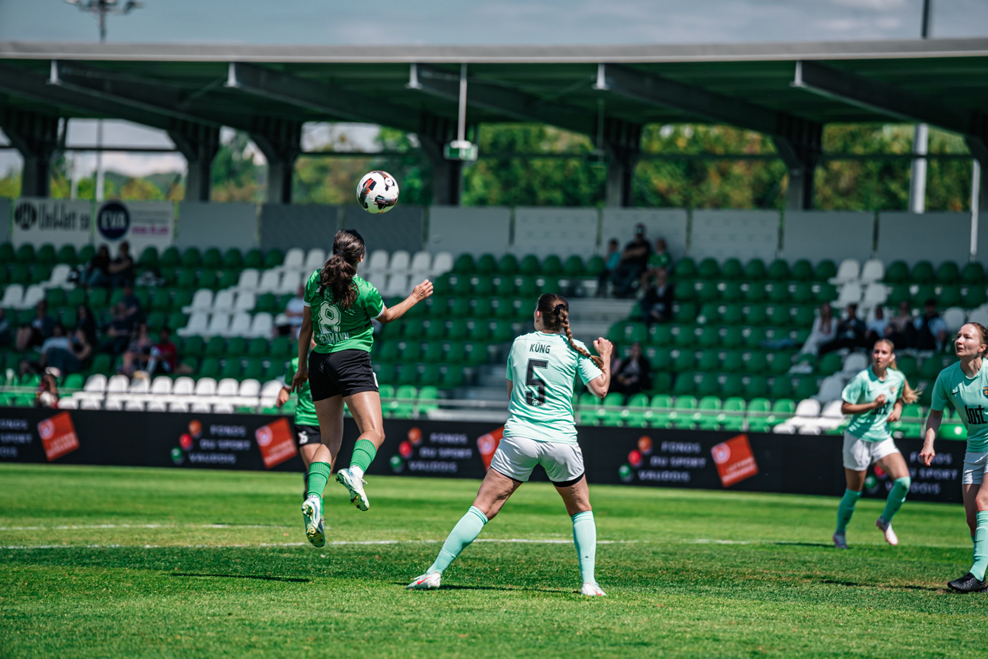 Yverdon Sport FC et FC Schlieren au Stade Municipal. (Christian António/LibsVisuals.com)