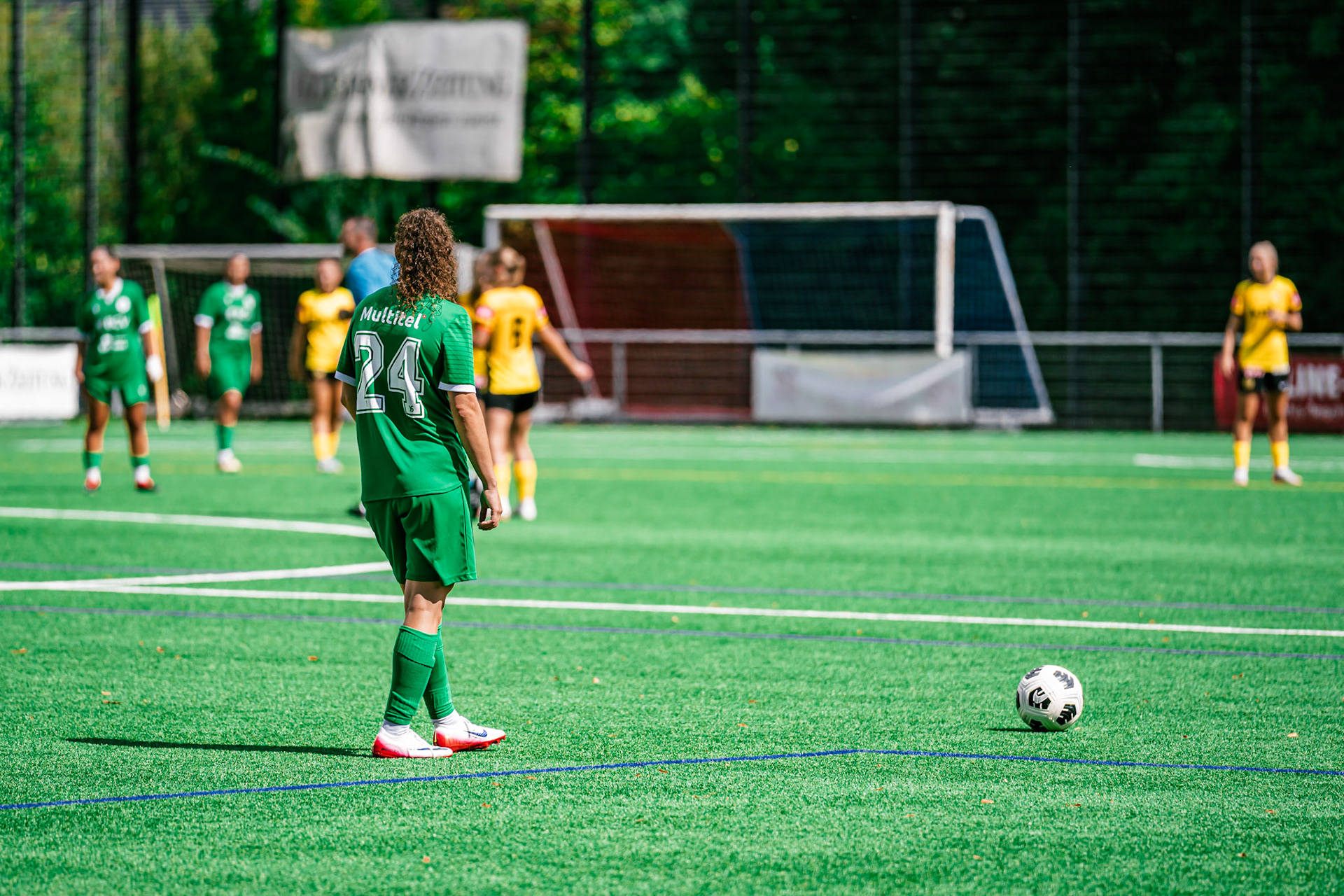 Match championnat opposant BSC YB Frauen U-20 - Yverdon Sport U-20 au Sportplatz Wyler. (Christian António/LibsVisuals.com)