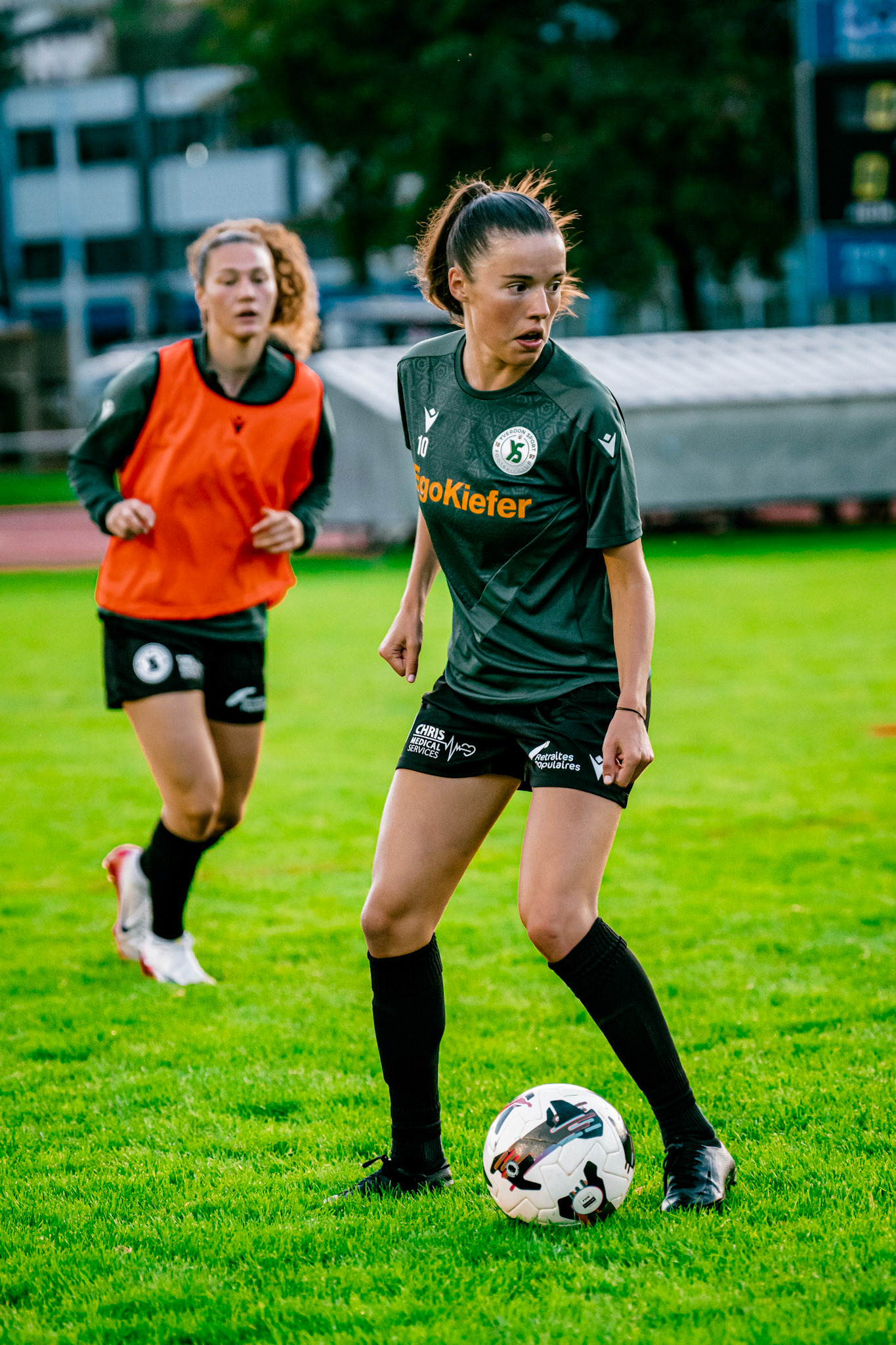 Match championnat LNB féminine opposant FC Küssnacht a/R - Yverdon Sport FC au Sportanlage - Luterbach. (Christian António/LibsVisuals.com)