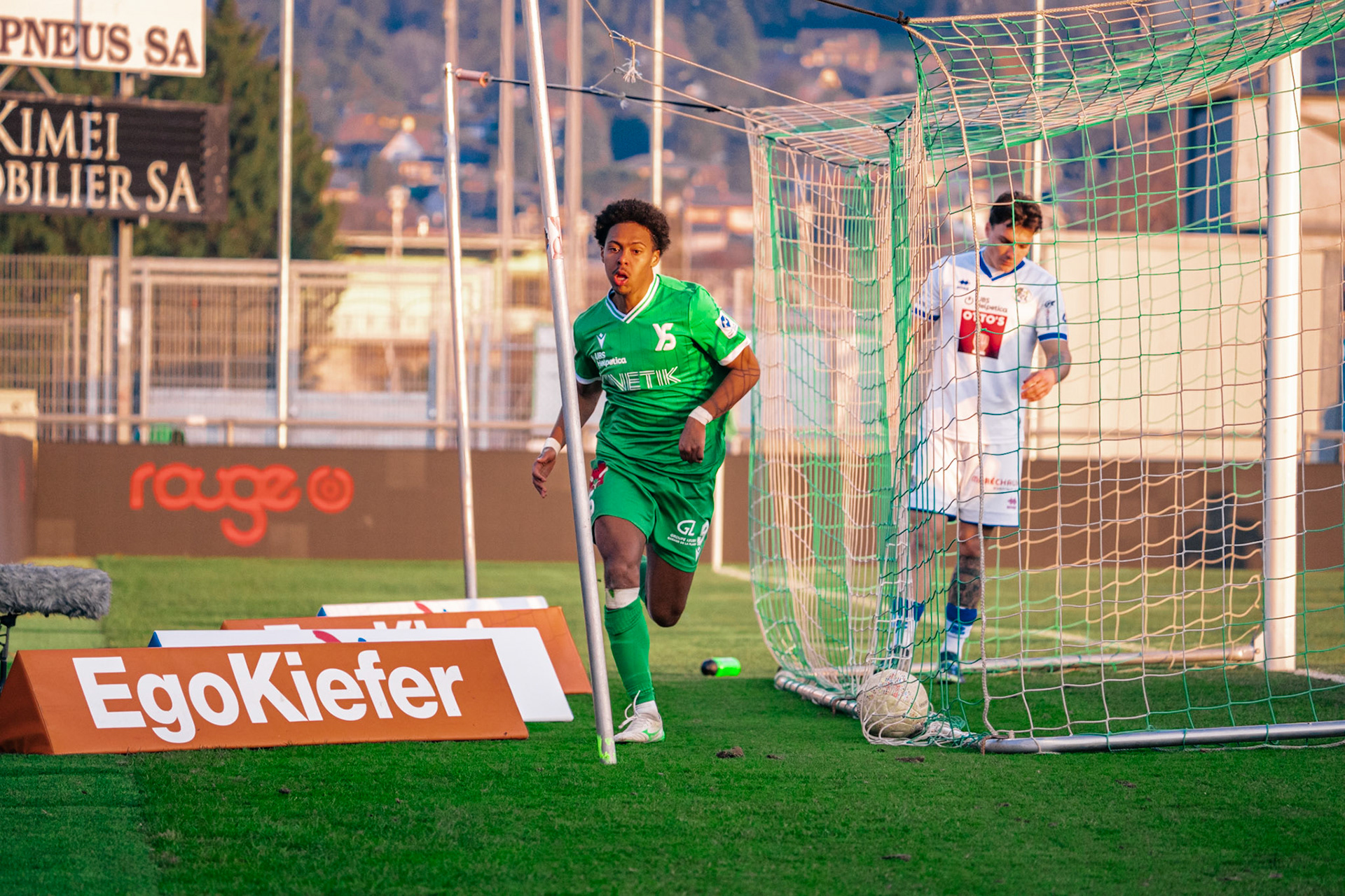 Yverdon Sport FC et FC Luzern au Stade Municipal. (Christian António/LibsVisuals.com)